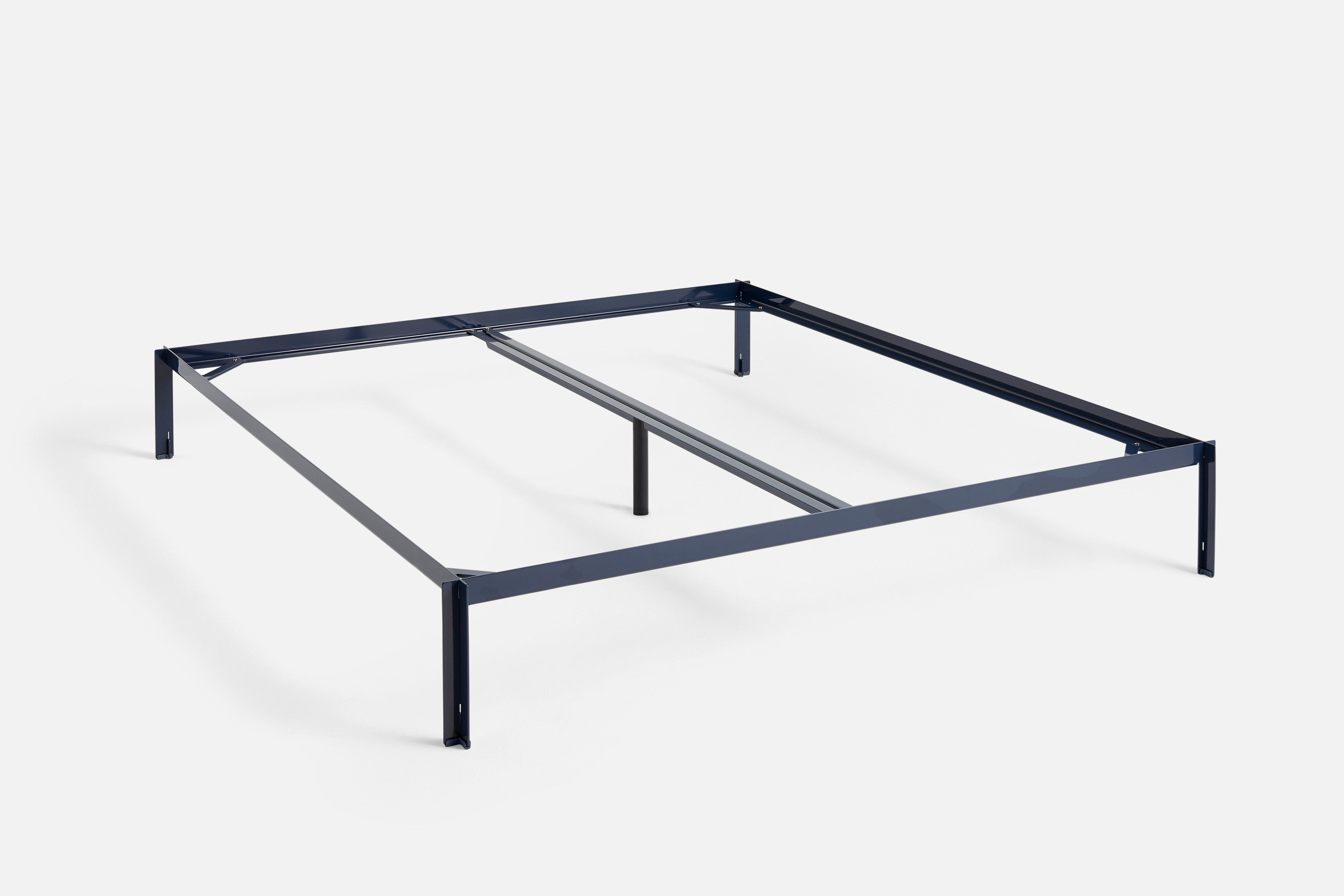 Connect Bett 180x200 mit Mittelstrebe Deep blue Connect Bett 180x200 mit Mittelstrebe Deep blue