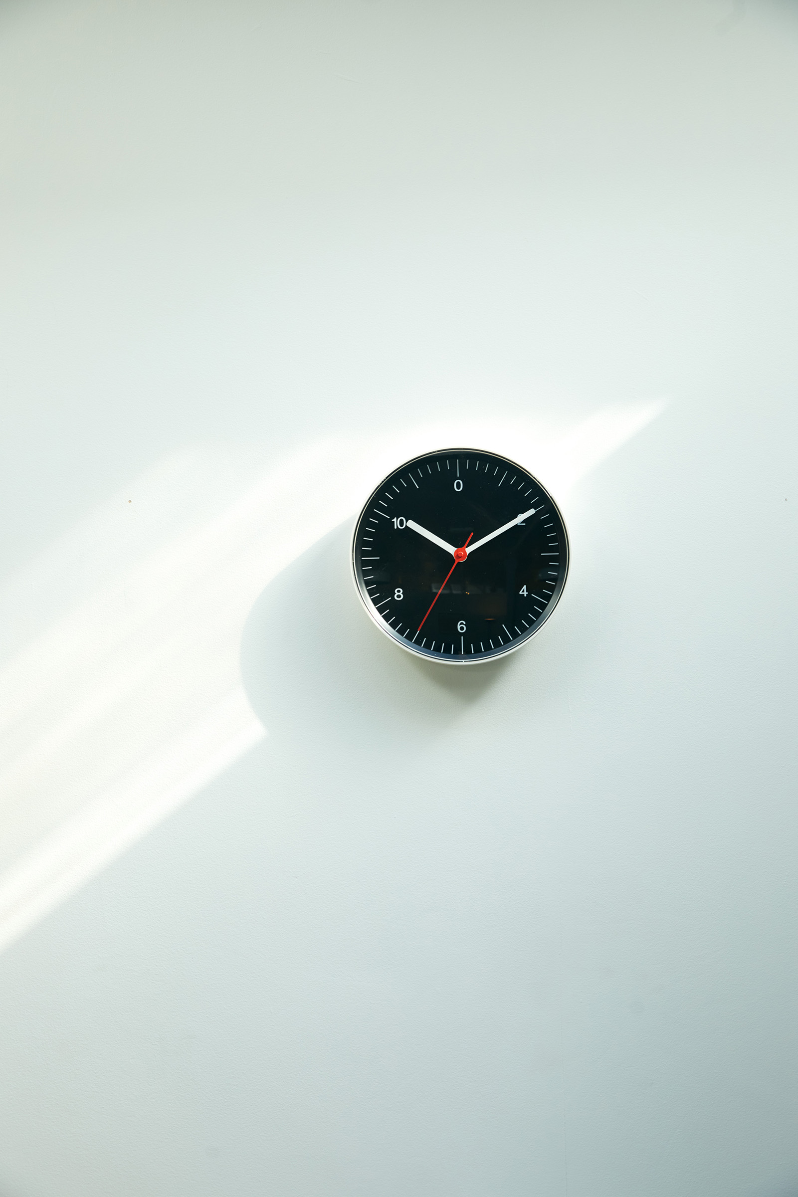 Wanduhr - Schwarz Wanduhr - Schwarz