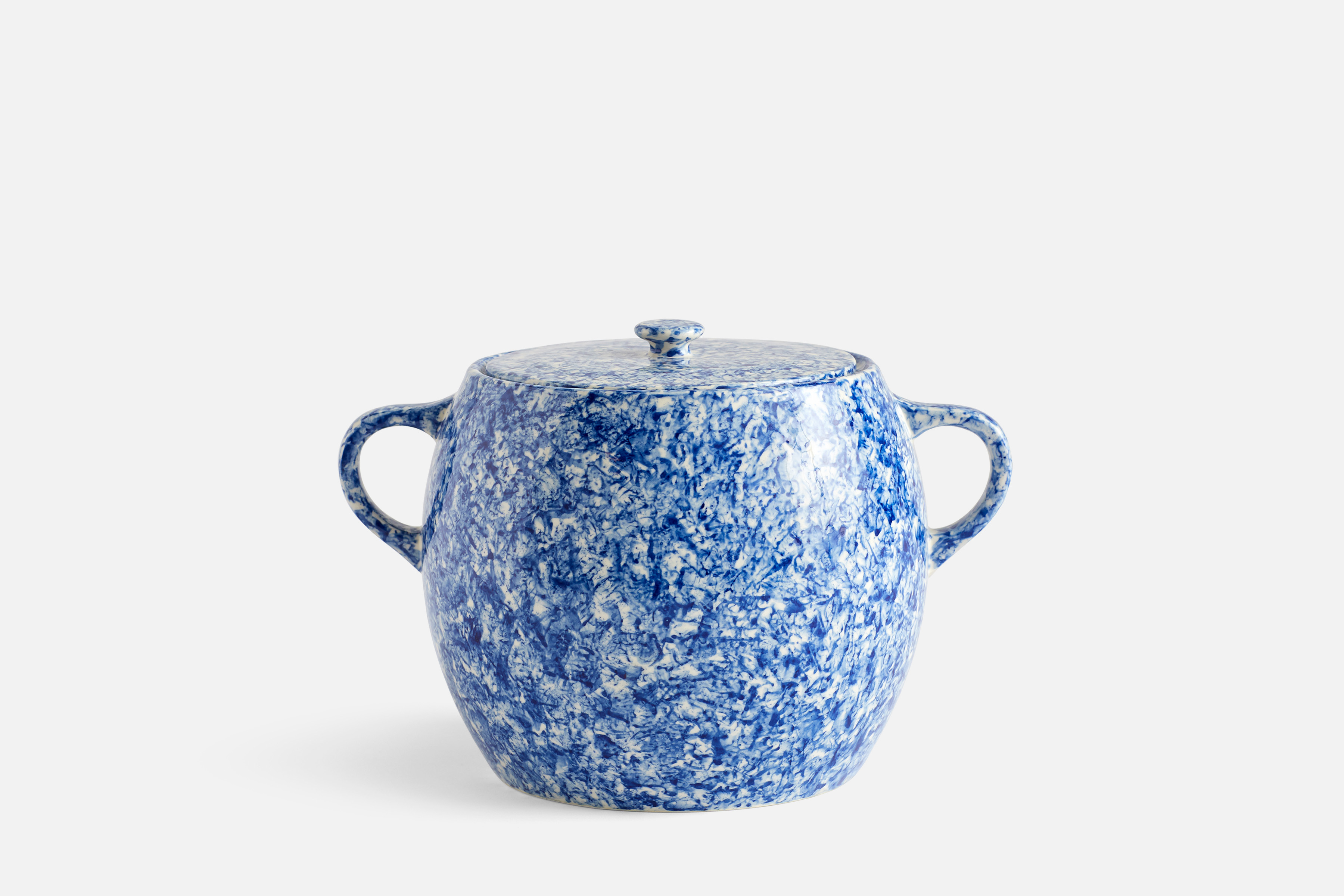 Sobremesa Serviertopf mit Deckel Blau Sobremesa Serviertopf mit Deckel Blau