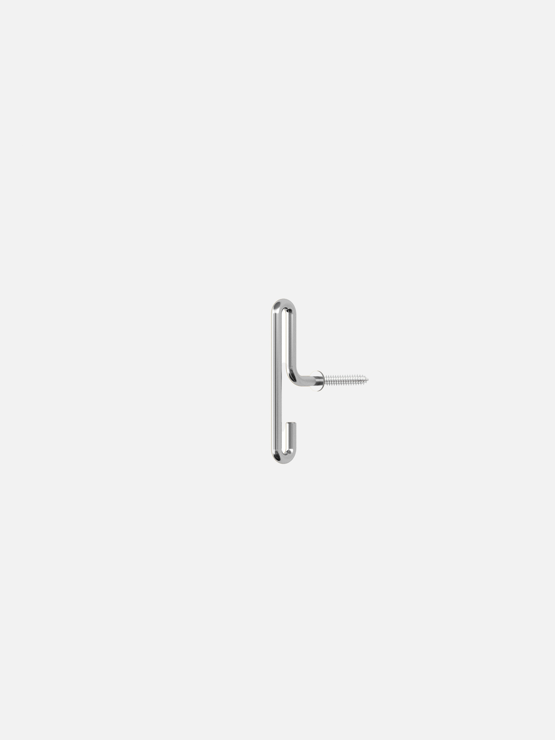Wandhaken 2er Pack - Chrom Wandhaken 2er Pack - Chrom