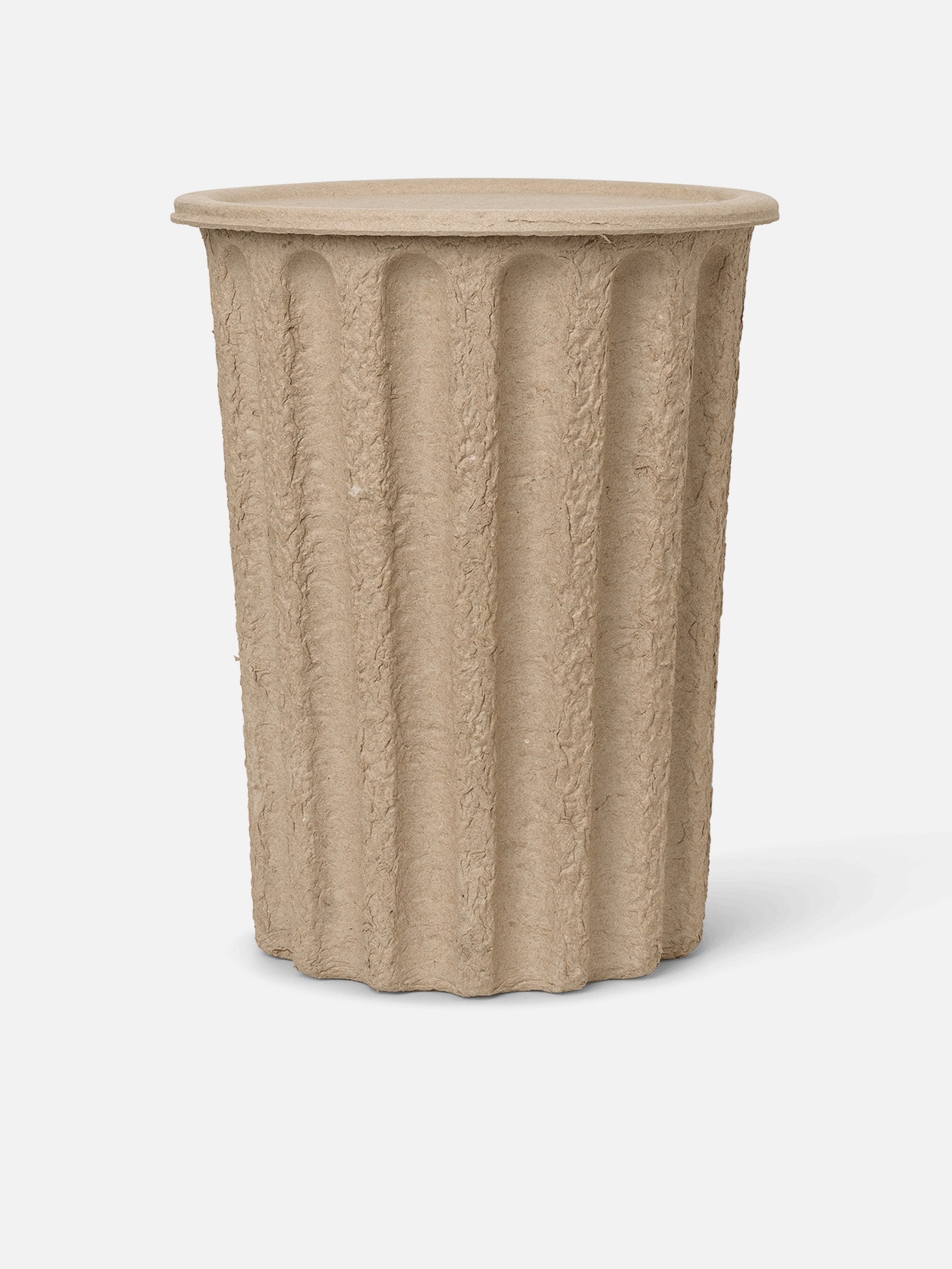 Paper Pulp Papierkorb Braun Paper Pulp Papierkorb Braun