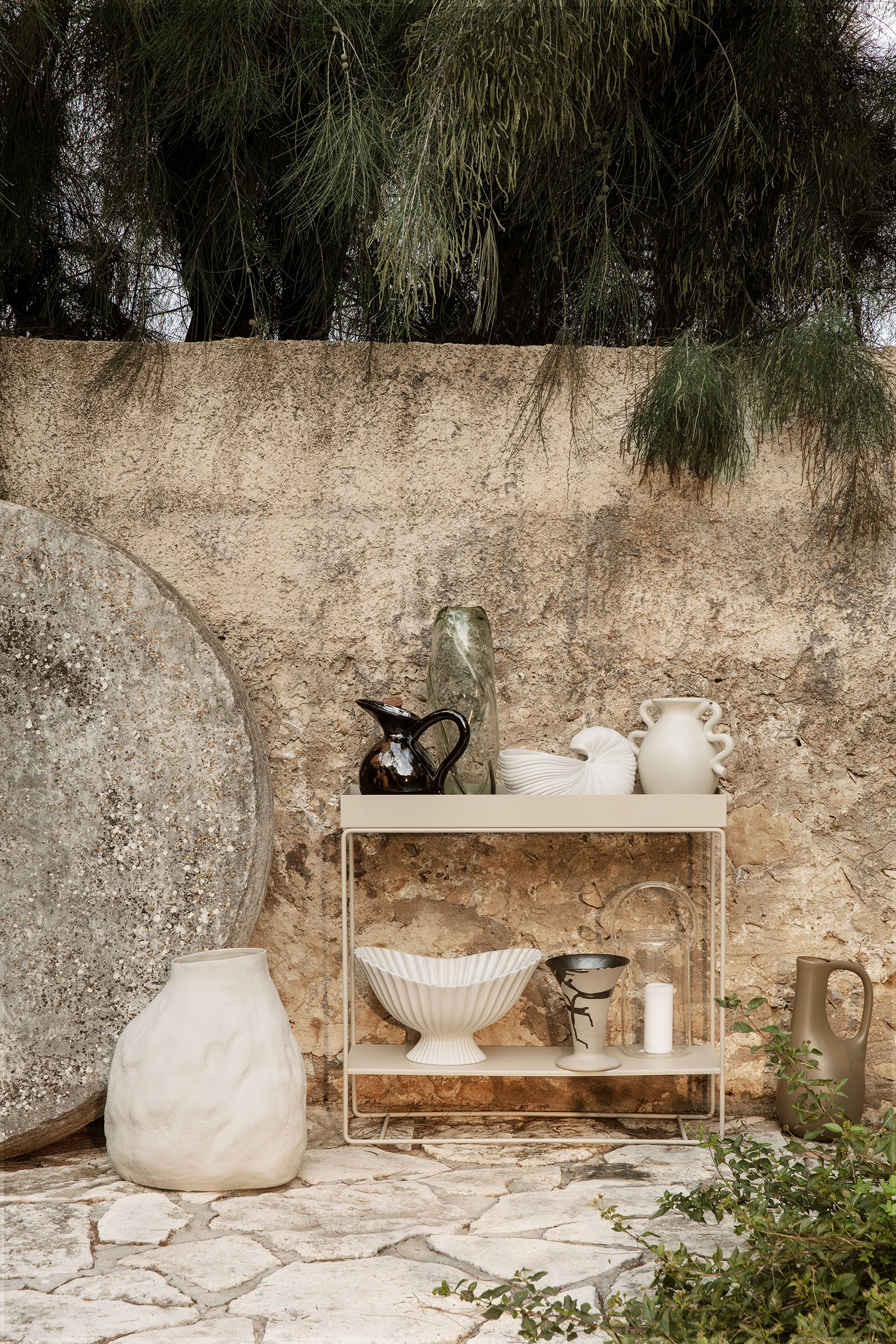 Plant Box mit zwei Etagen - Cashmere Plant Box mit zwei Etagen - Cashmere