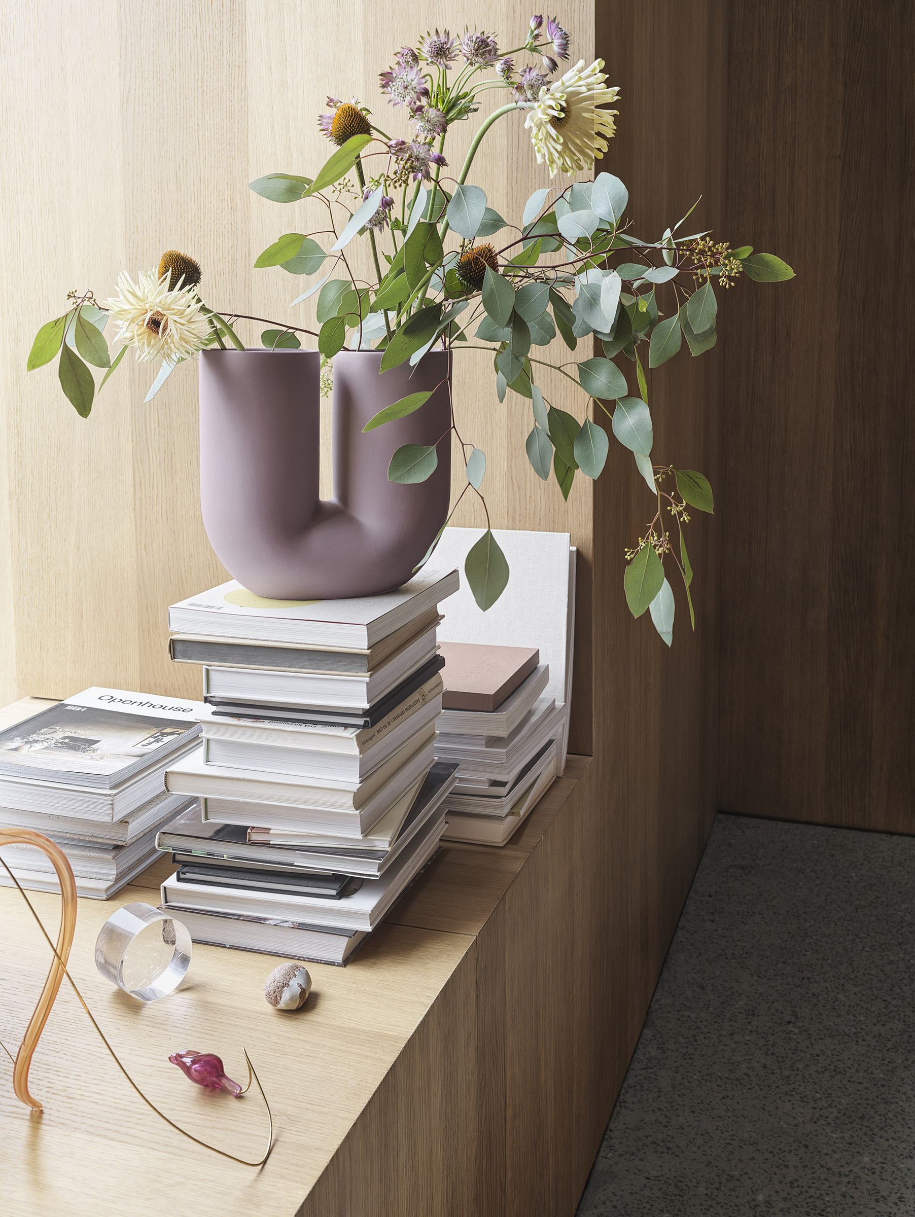 Kink Vase - Dusty Lilac Kink Vase - Dusty Lilac