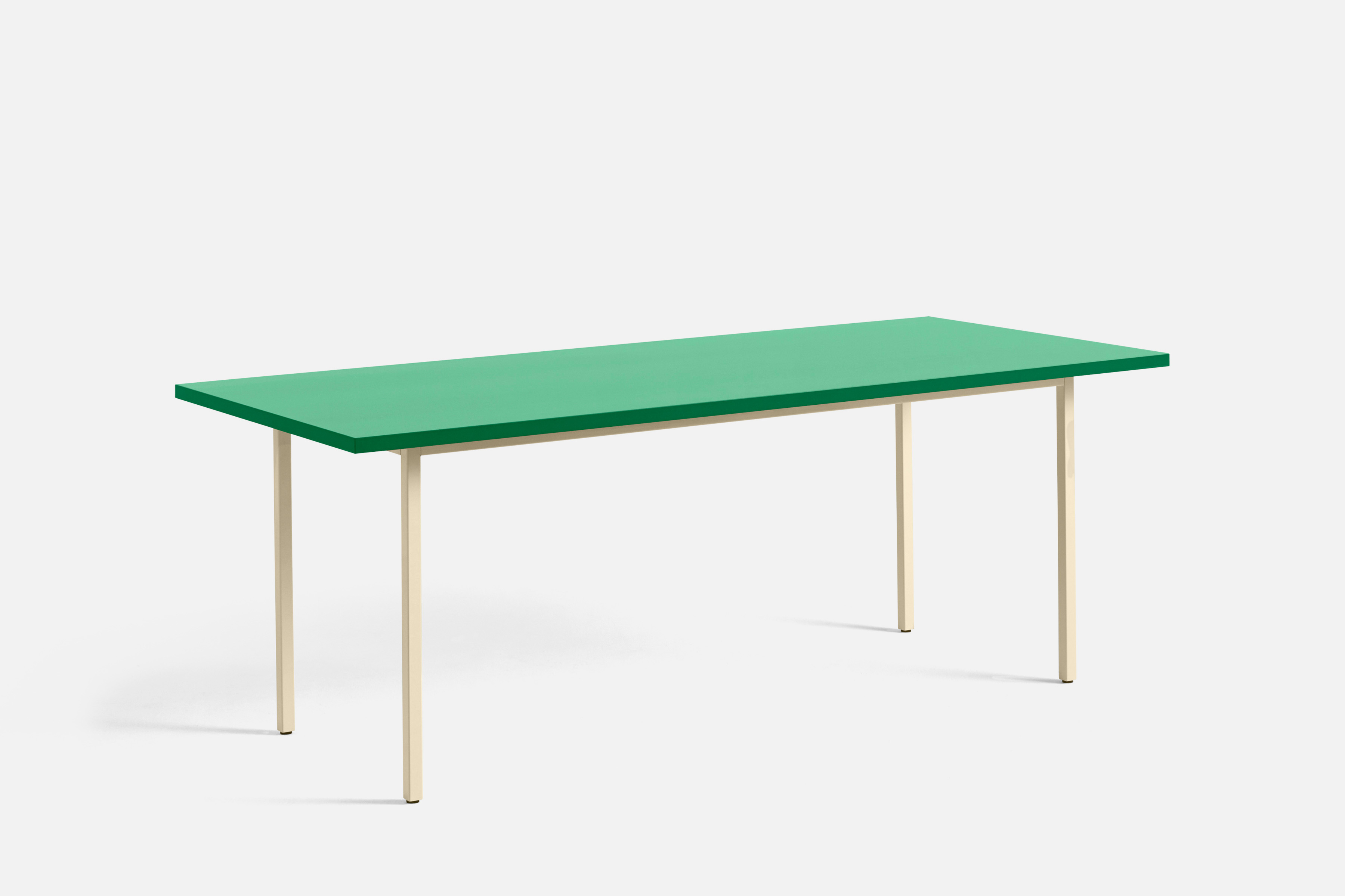 Two-Colour Tisch 200x90 cm - Ivory / Grün Two-Colour Tisch 200x90 cm - Ivory / Grün