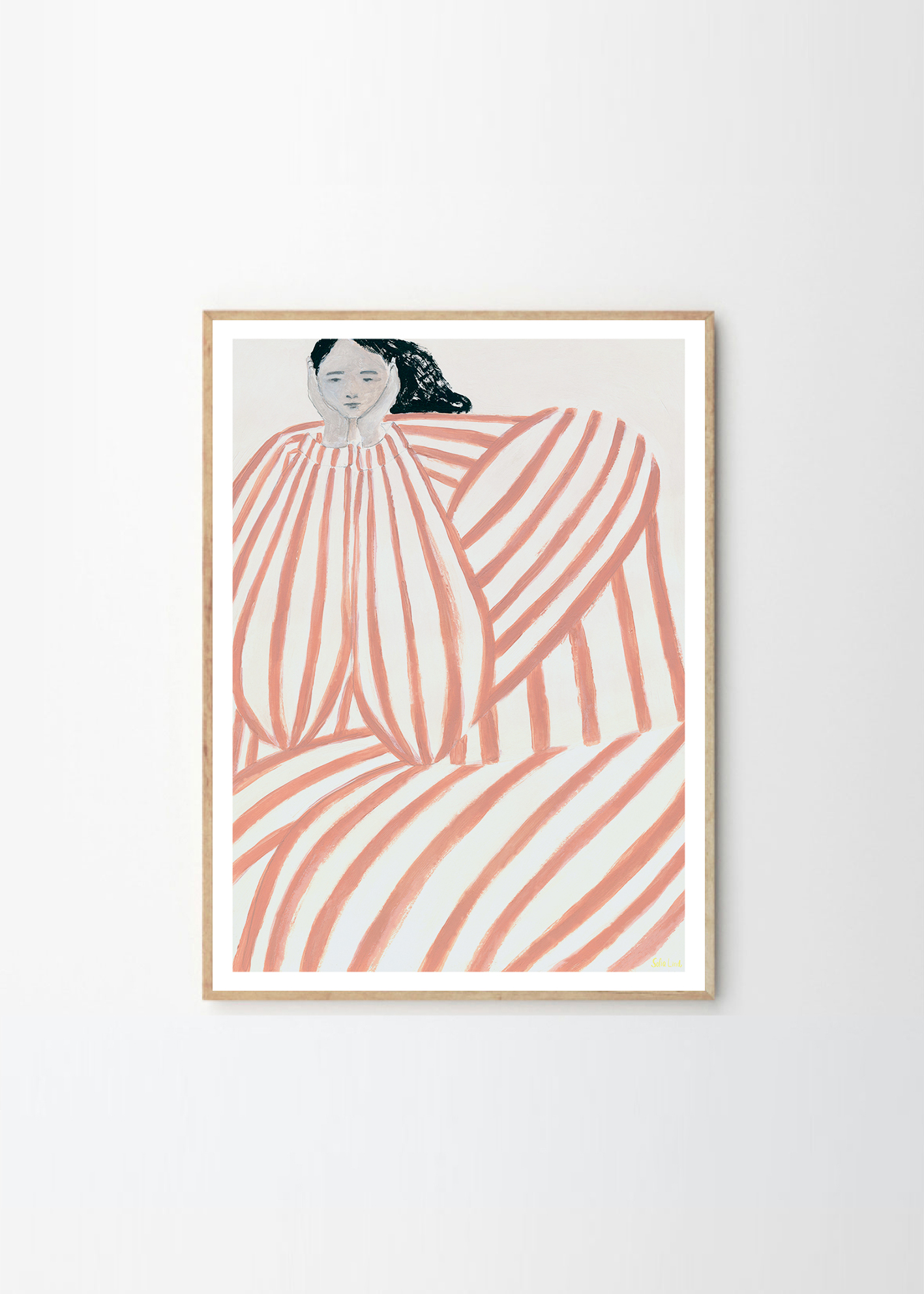Sofia Lind Art Print Still Waiting 50x70 cm Sofia Lind Art Print Still Waiting 50x70 cm