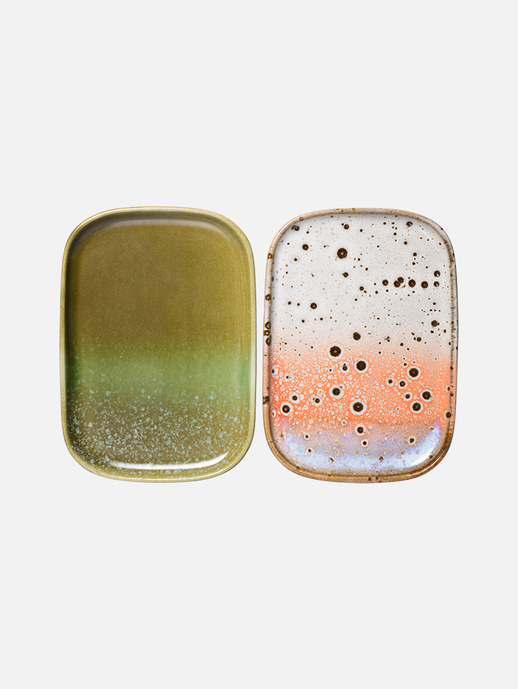 70s Keramiksmall Tabletts - atlas (set of 2) 70s Keramiksmall Tabletts - atlas (set of 2)