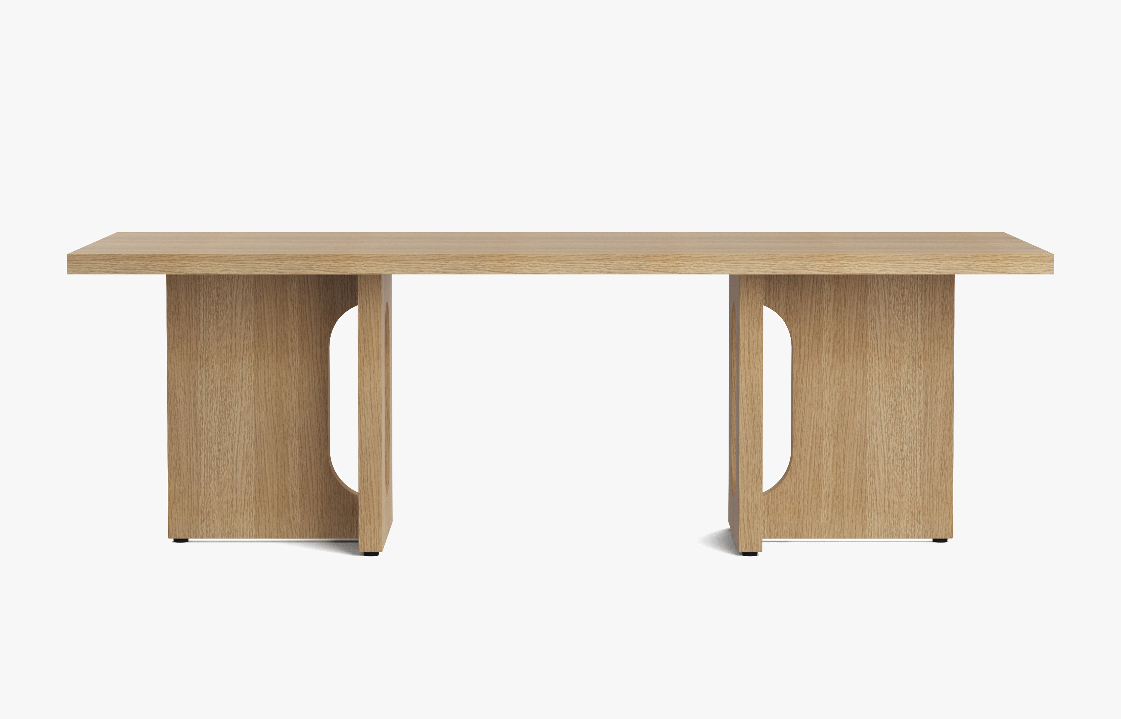 Androgyne Couchtisch 120x45 cm - Eiche