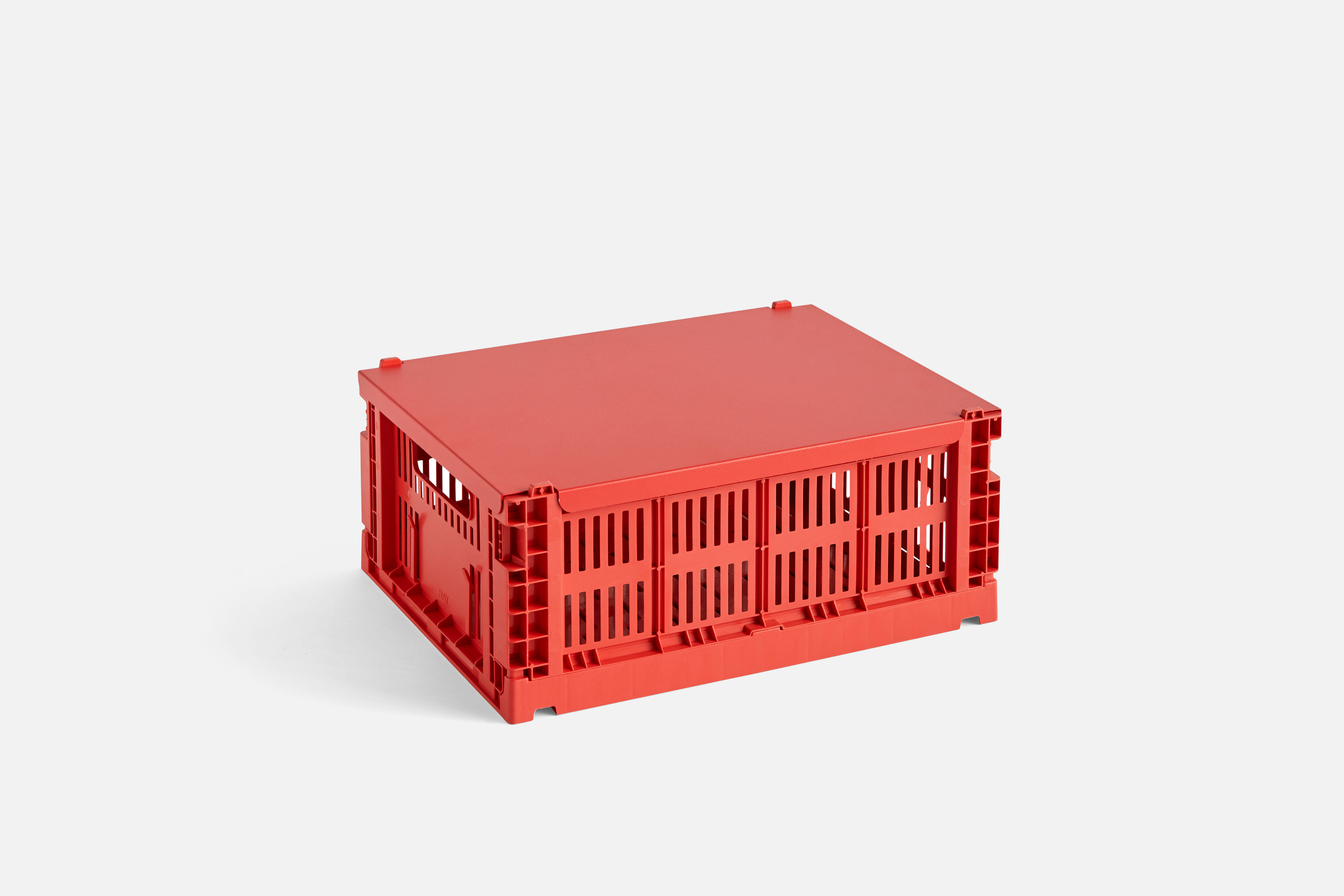 Deckel für Crate Box Medium - Rot Deckel für Crate Box Medium - Rot