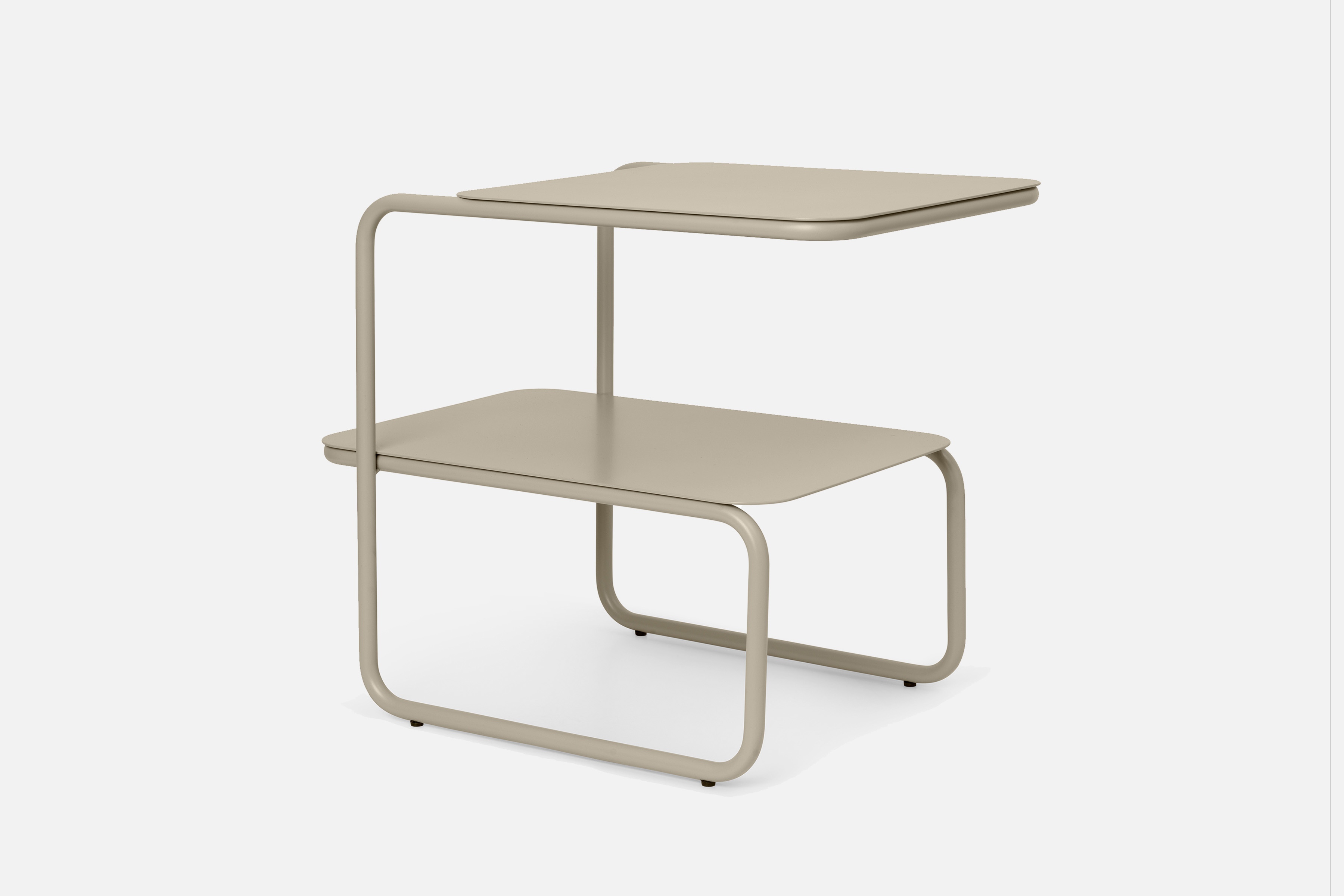 Level Beistelltisch 55x45 cm - Cashmere Level Beistelltisch 55x45 cm - Cashmere