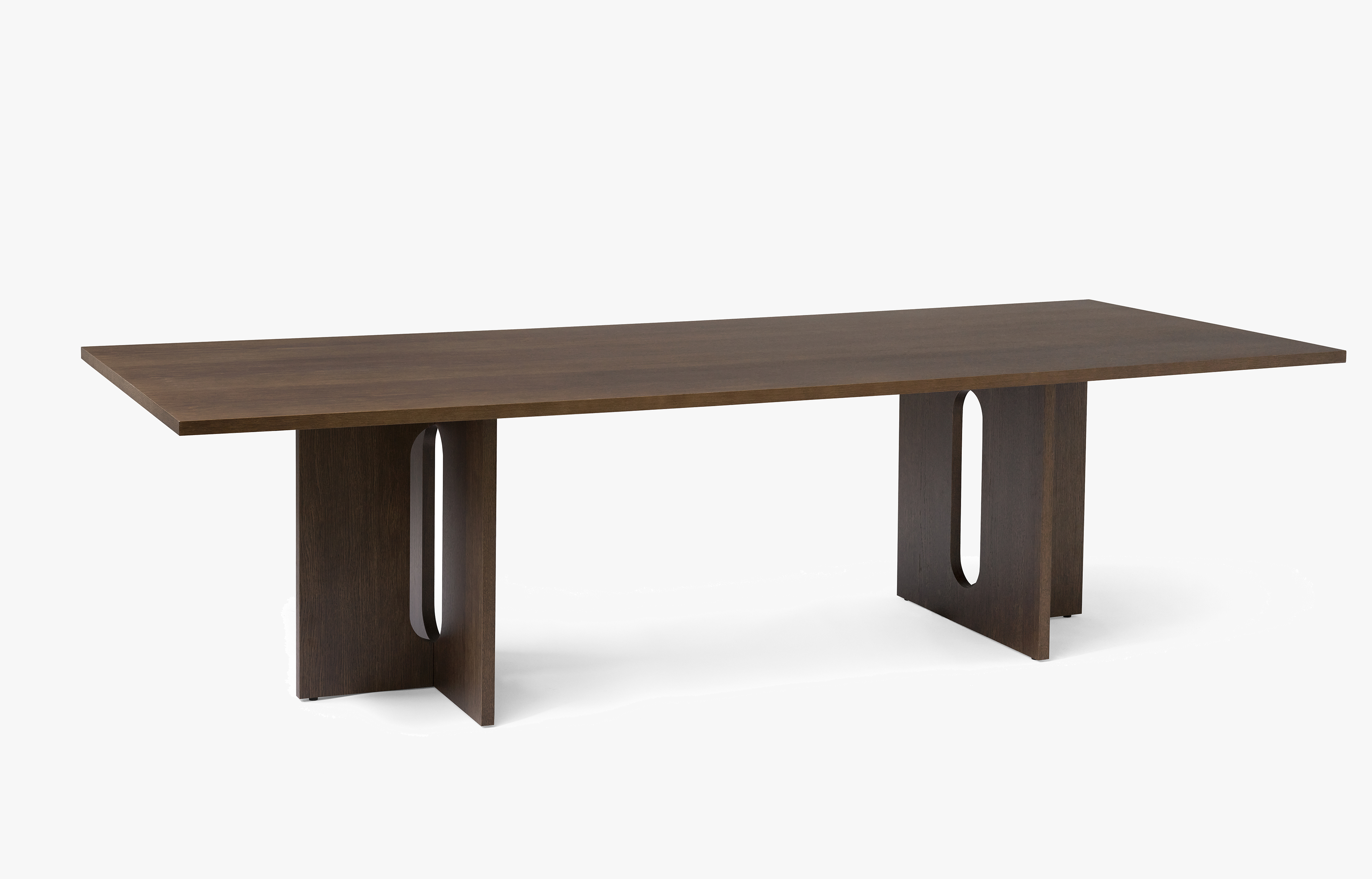 Androgyne Esstisch 278x109 cm Eiche dunkel gebeizt Androgyne Esstisch 278x109 cm Eiche dunkel gebeizt
