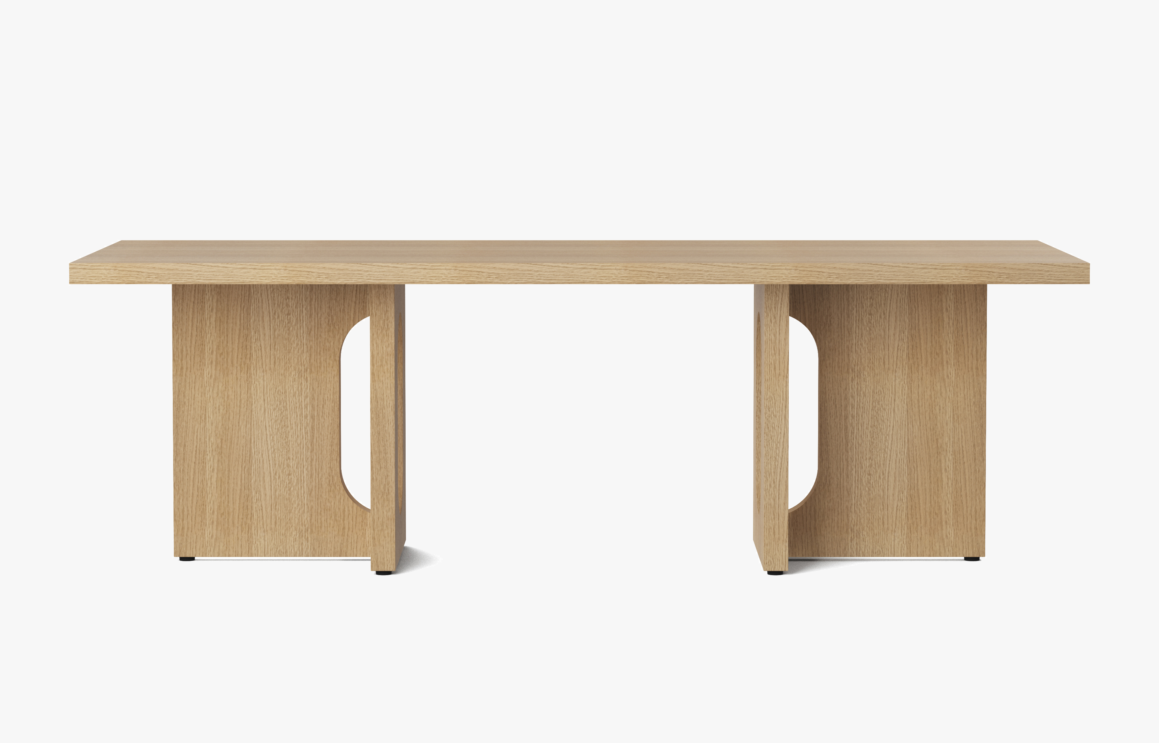 Androgyne Couchtisch 120x45 cm - Eiche