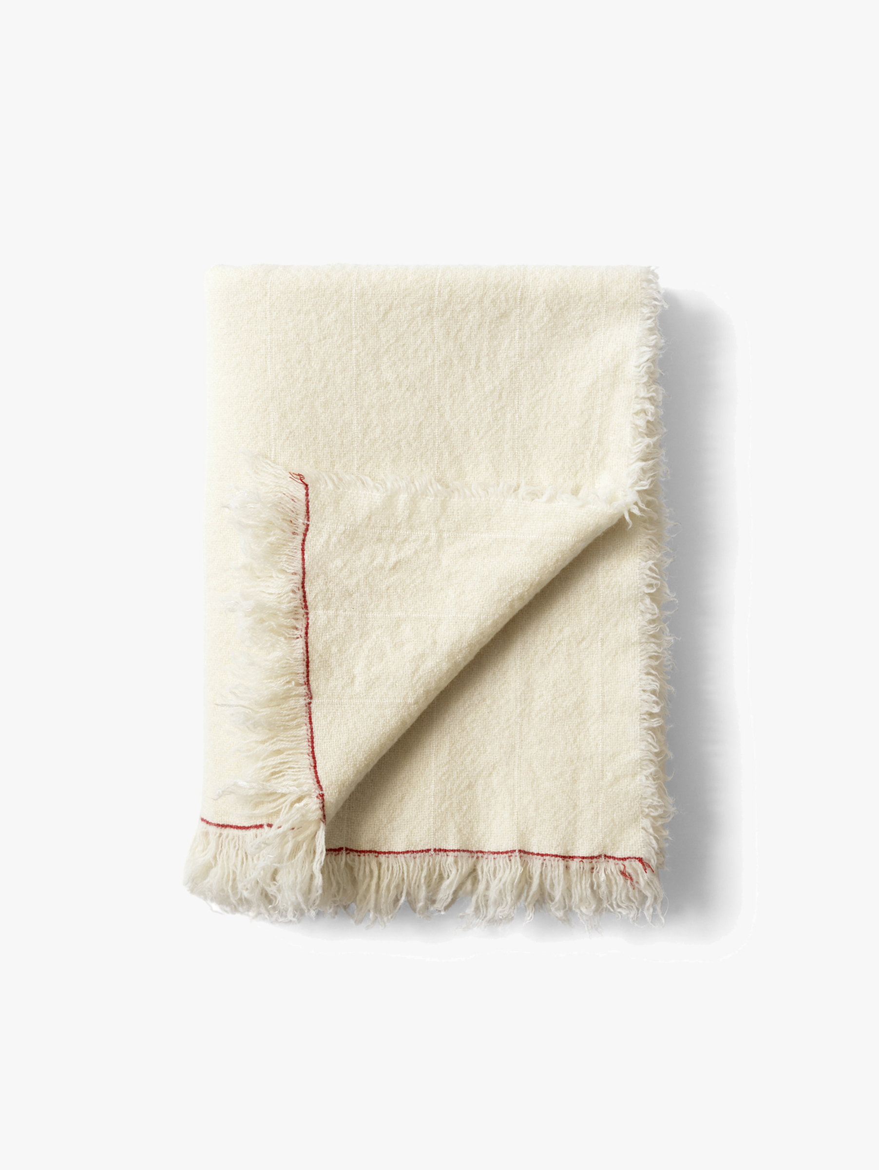 Battus Wolldecke 130x185 cm - Ivory Battus Wolldecke 130x185 cm - Ivory