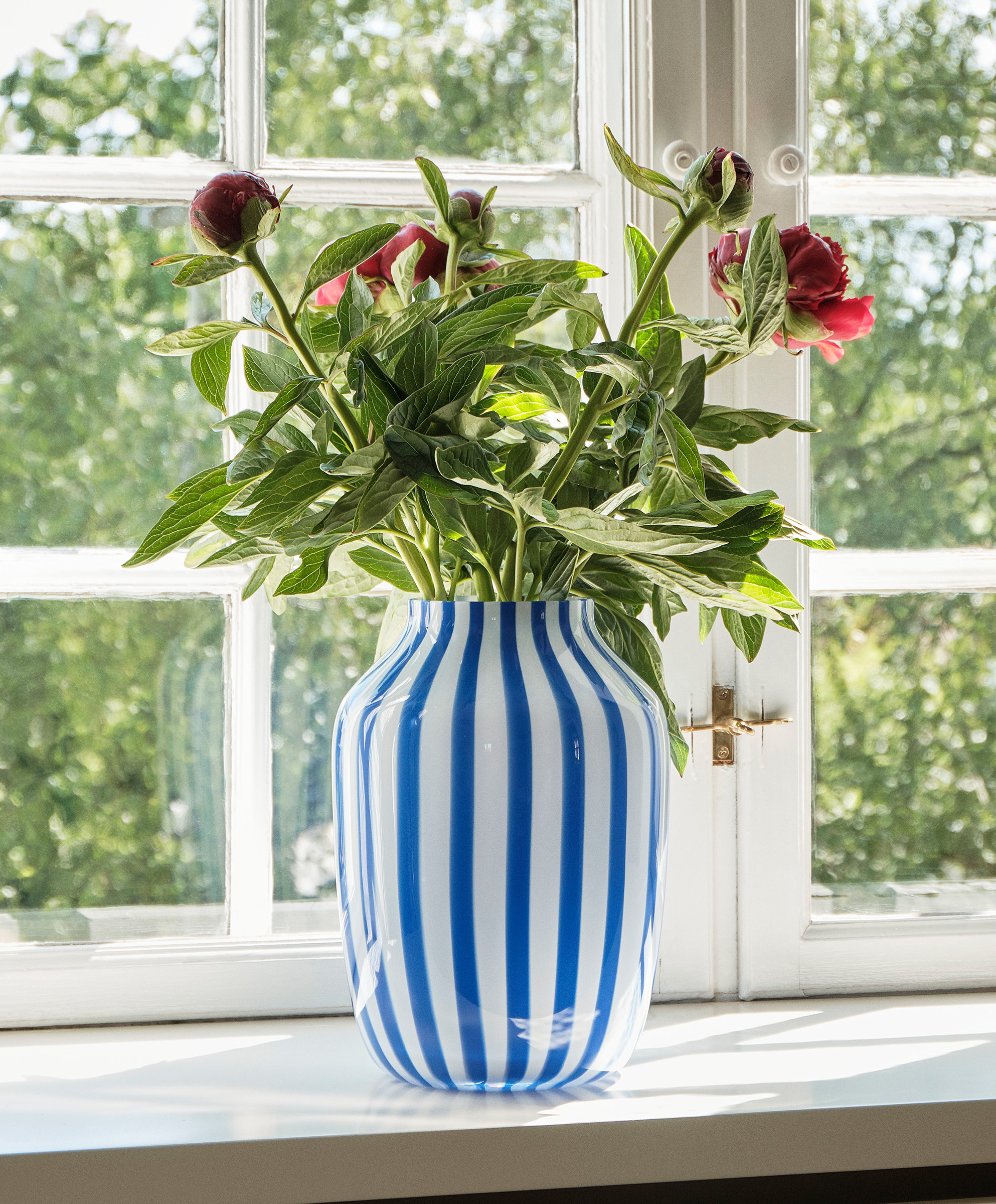 Juice Vase High Blue Juice Vase High Blue