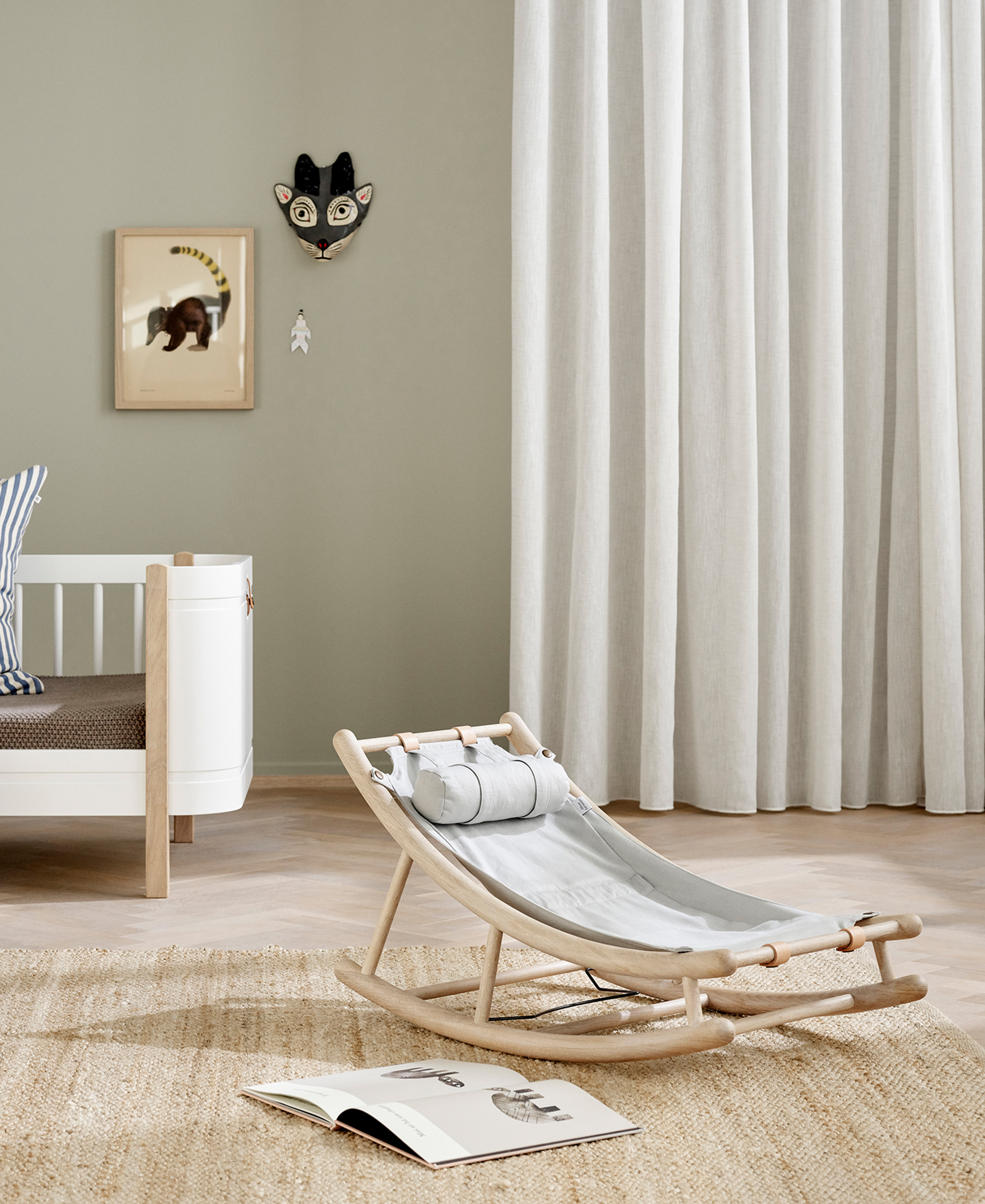 Wood Extra Kleinkindsitz, grau Wood Extra Kleinkindsitz, grau