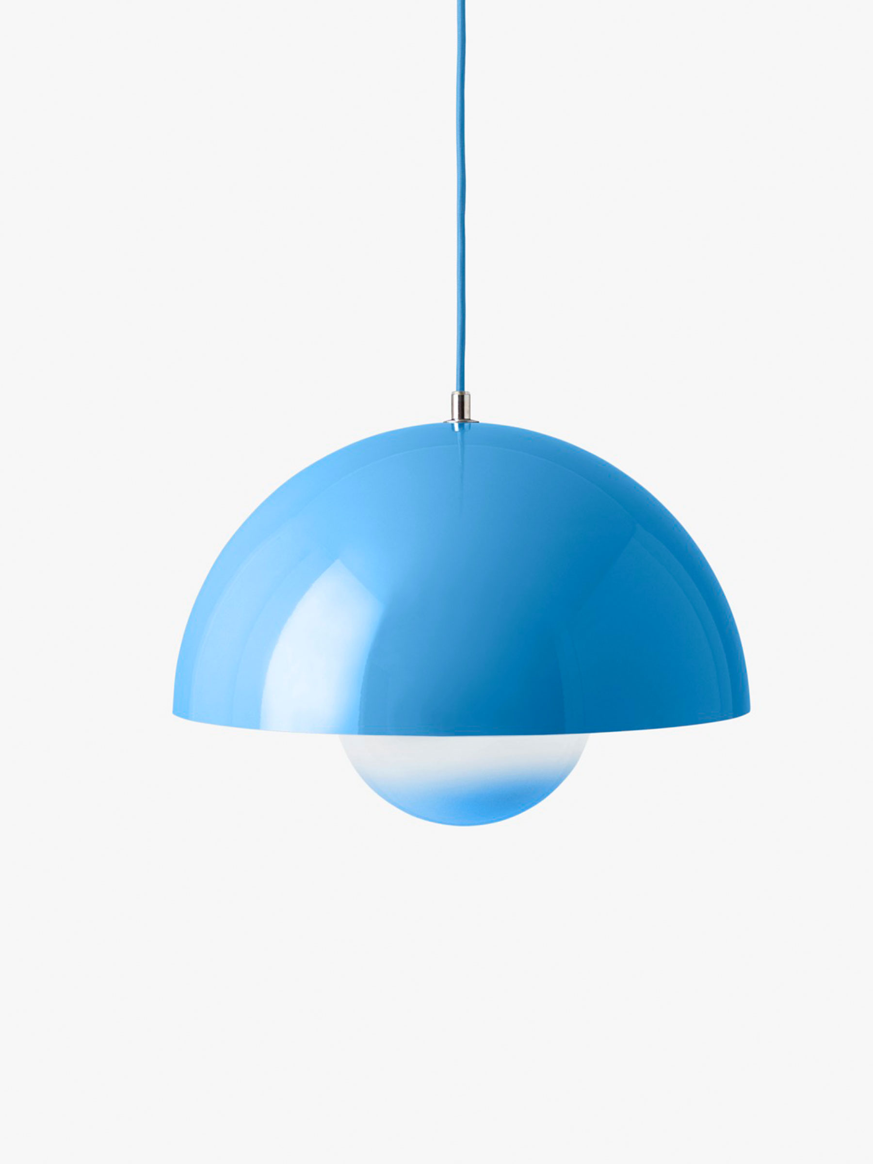 Flowerpot Pendant VP7, Swim Blue Flowerpot Pendant VP7, Swim Blue