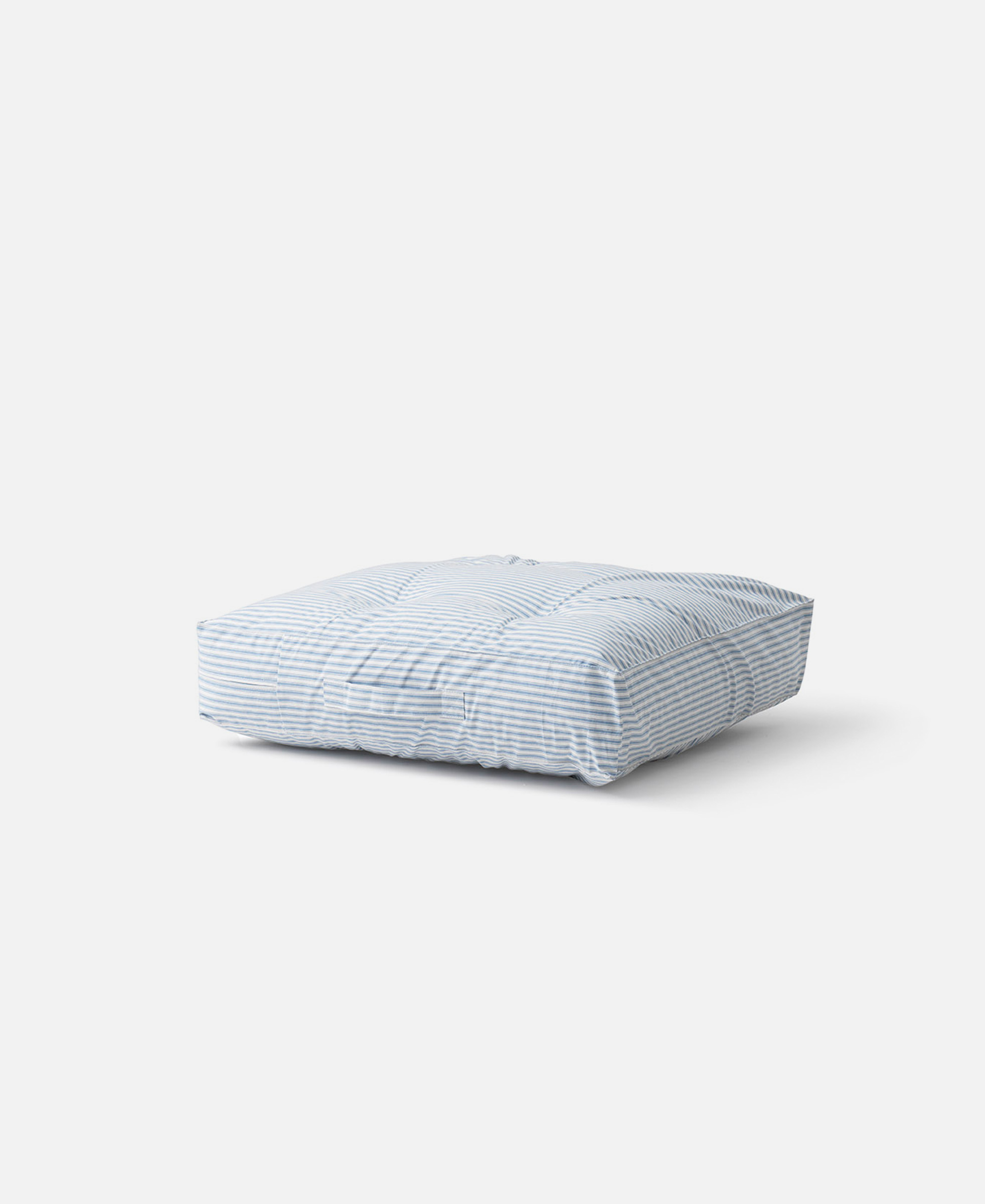 Seaside Classic Bodenkissen, Blaue Streifen Seaside Classic Bodenkissen, Blaue Streifen