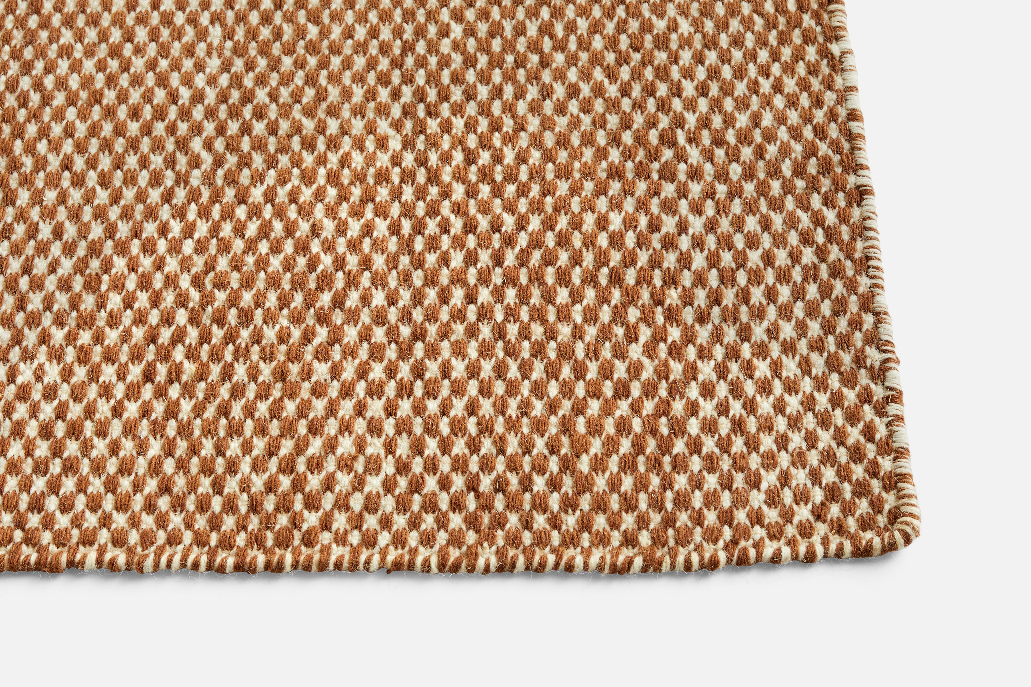 Moiré Kelim Teppich 140x200 Cinnamon Moiré Kelim Teppich 140x200 Cinnamon