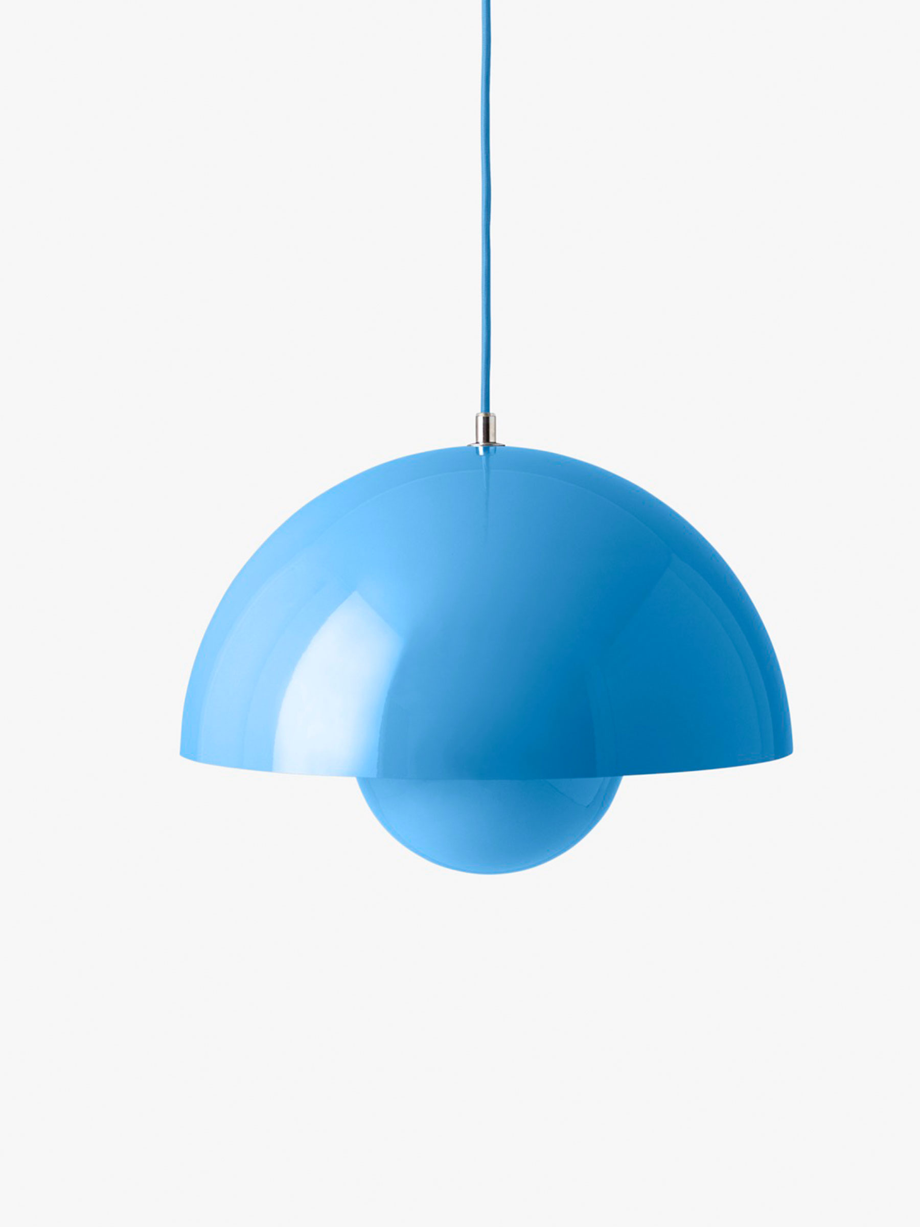 Flowerpot Pendant VP7, Swim Blue Flowerpot Pendant VP7, Swim Blue