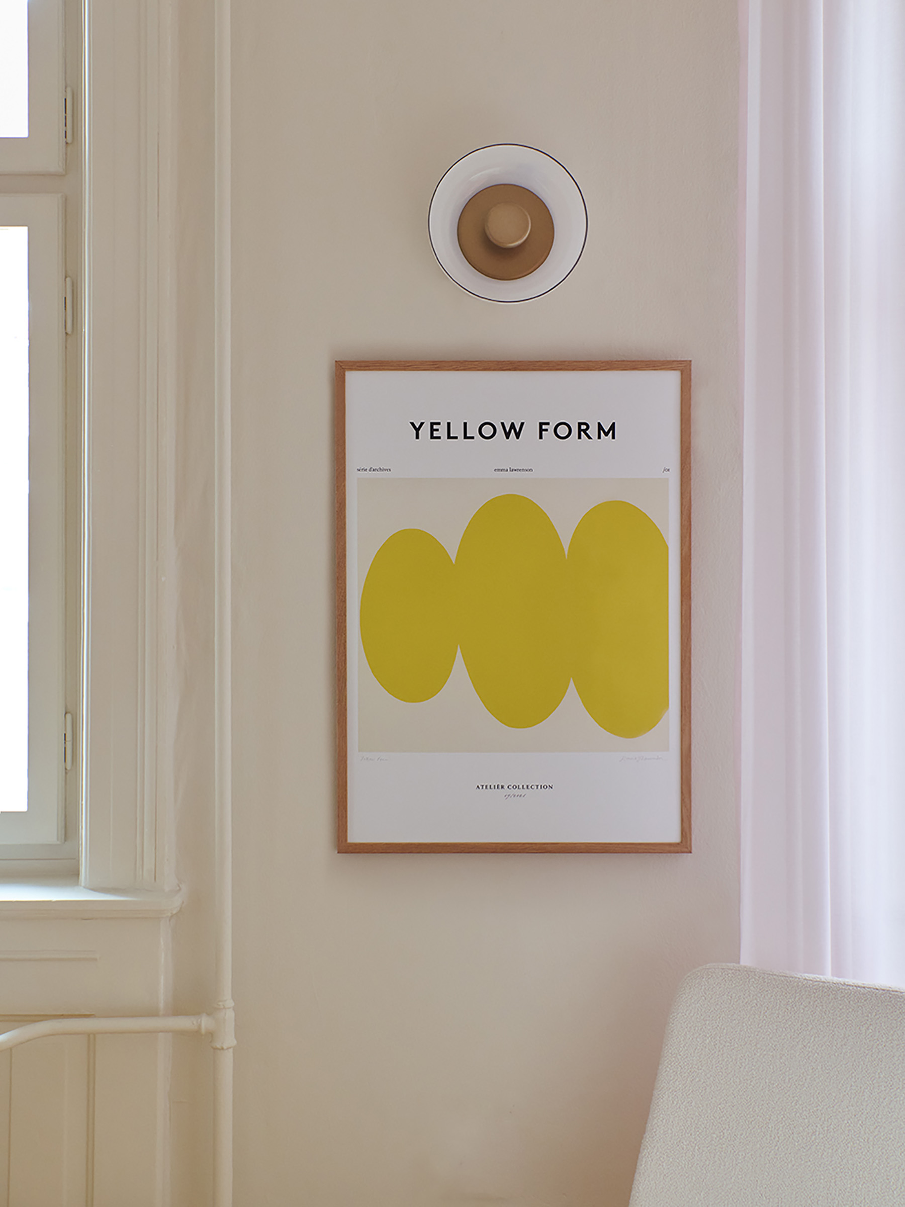 Emma Lawrenson Yellow Form 70x100