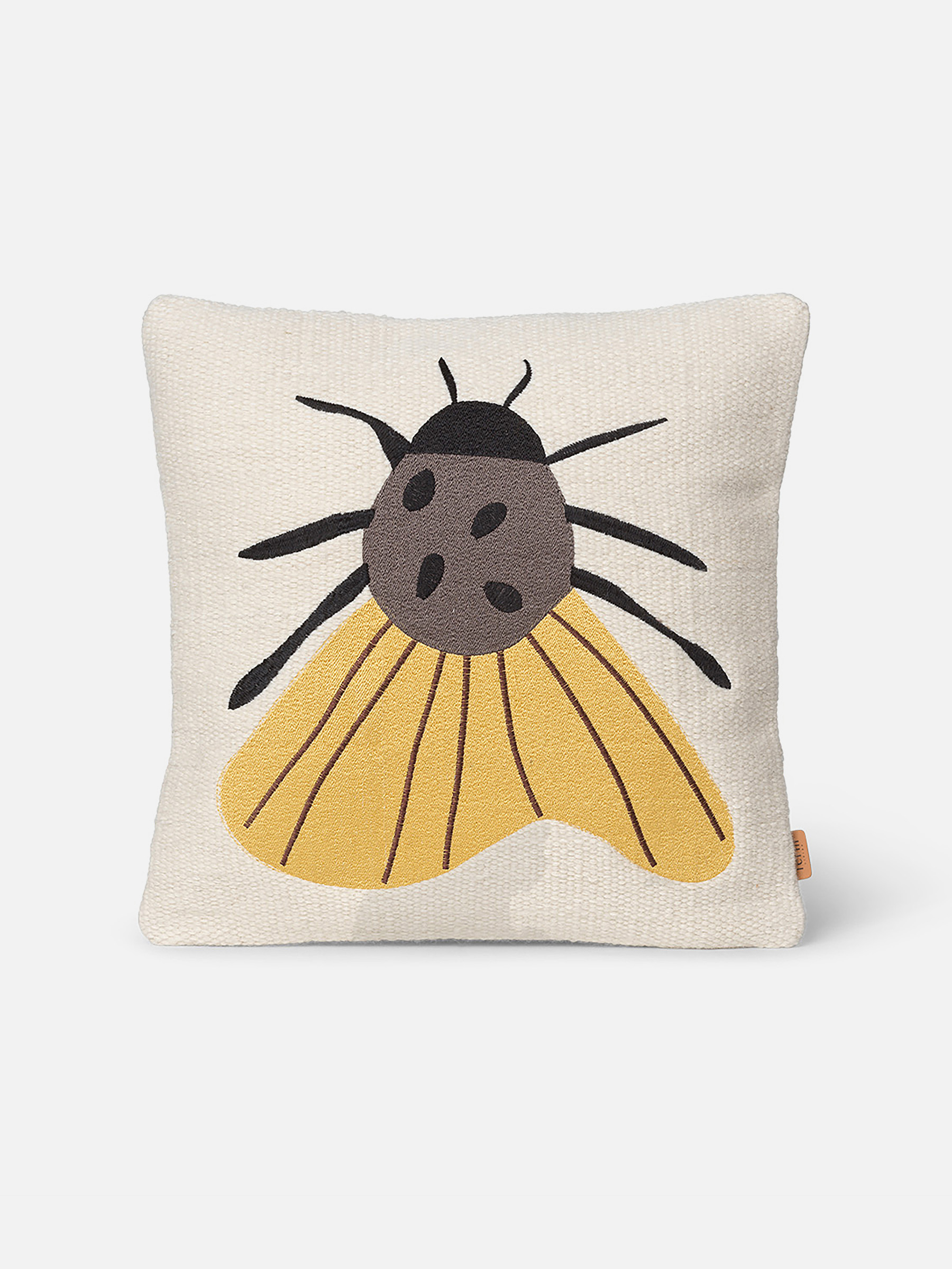 Forest Besticktes Kissen - Motte Forest Besticktes Kissen - Motte