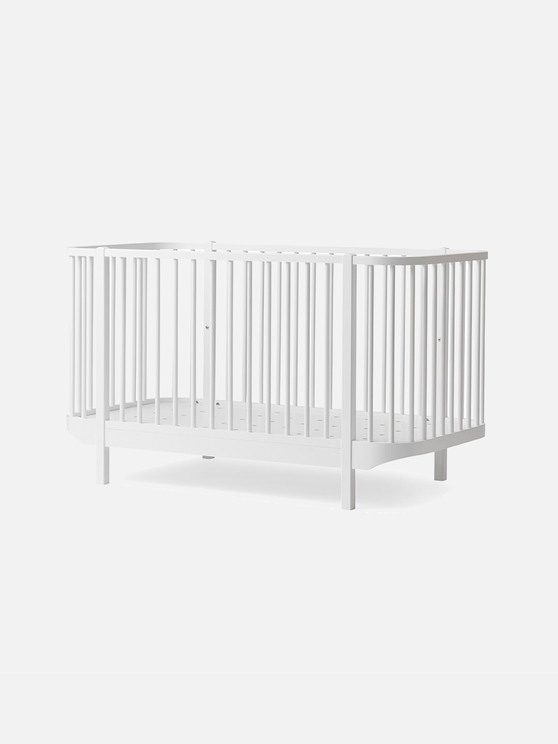 Wood Baby- und Kinderbett, 70x140 cm, weiß Wood Baby- und Kinderbett, 70x140 cm, weiß