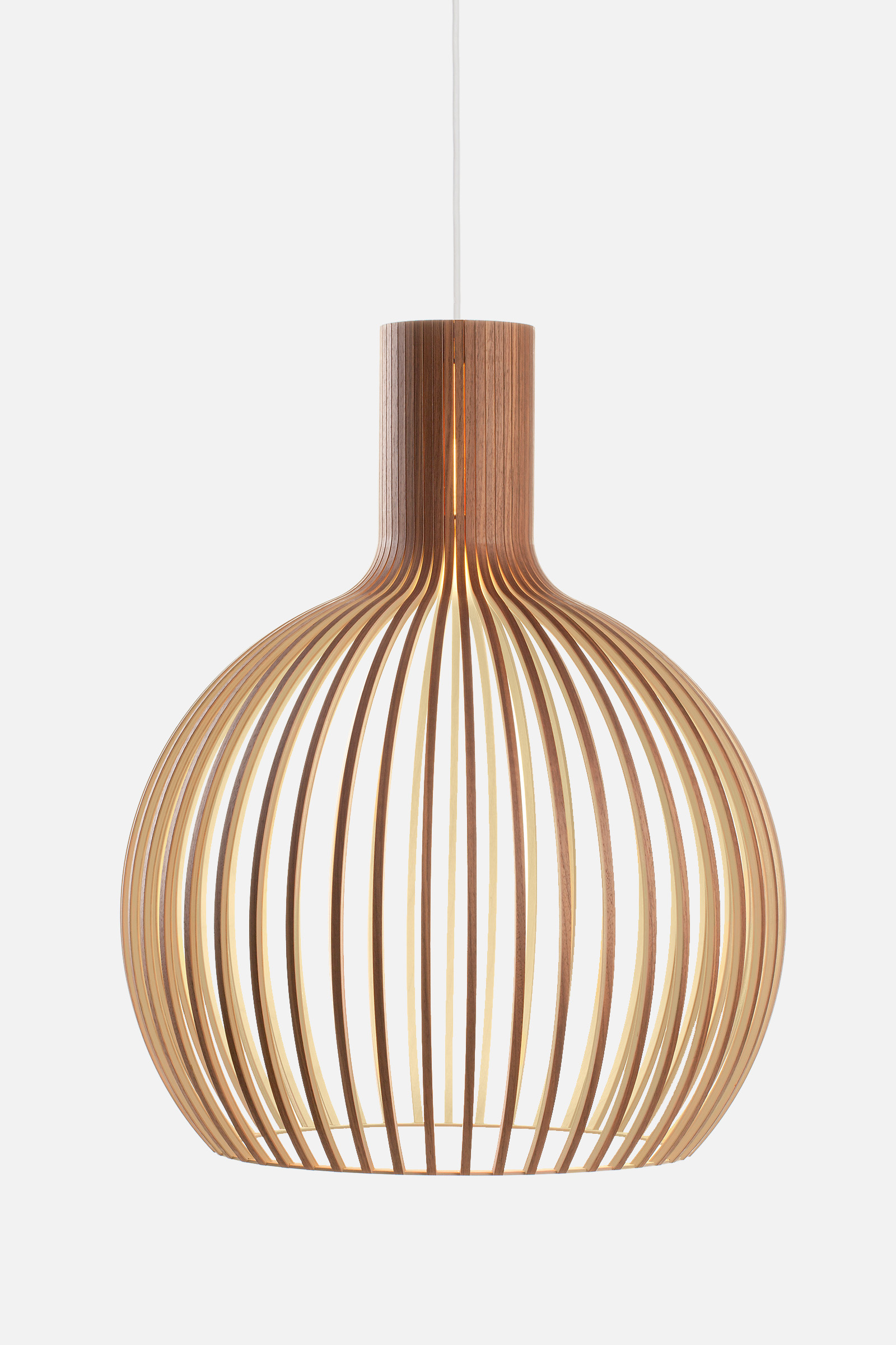 Octo Leuchte 4240 Walnuss Octo Leuchte 4240 Walnuss