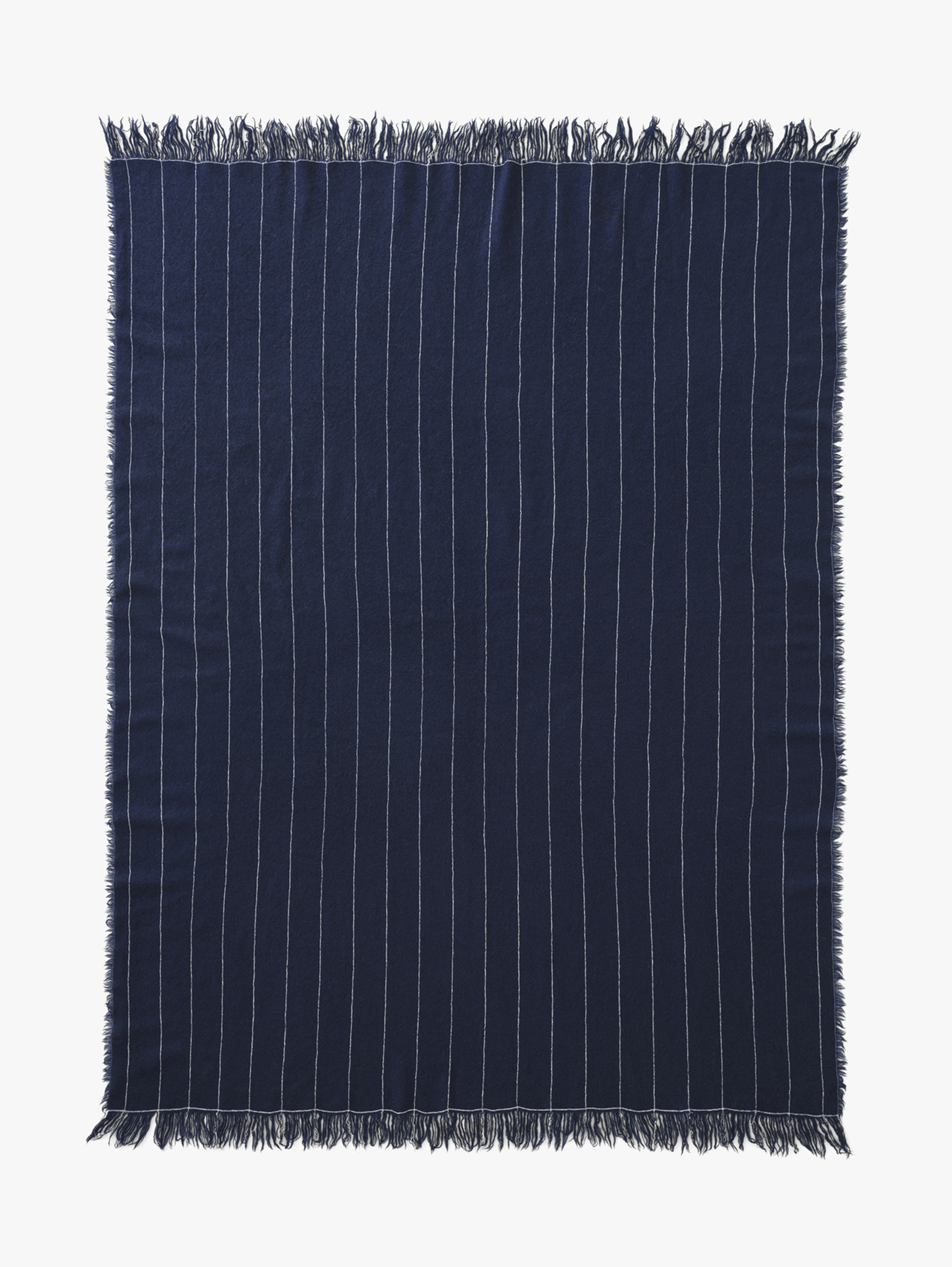 Battus Wolldecke 130x185 cm - Indigo Battus Wolldecke 130x185 cm - Indigo