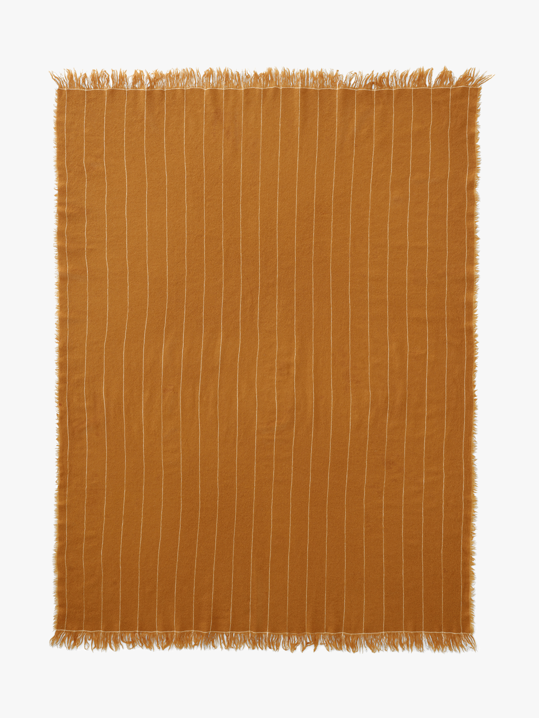 Battus Wolldecke 130x185 cm - Ochre