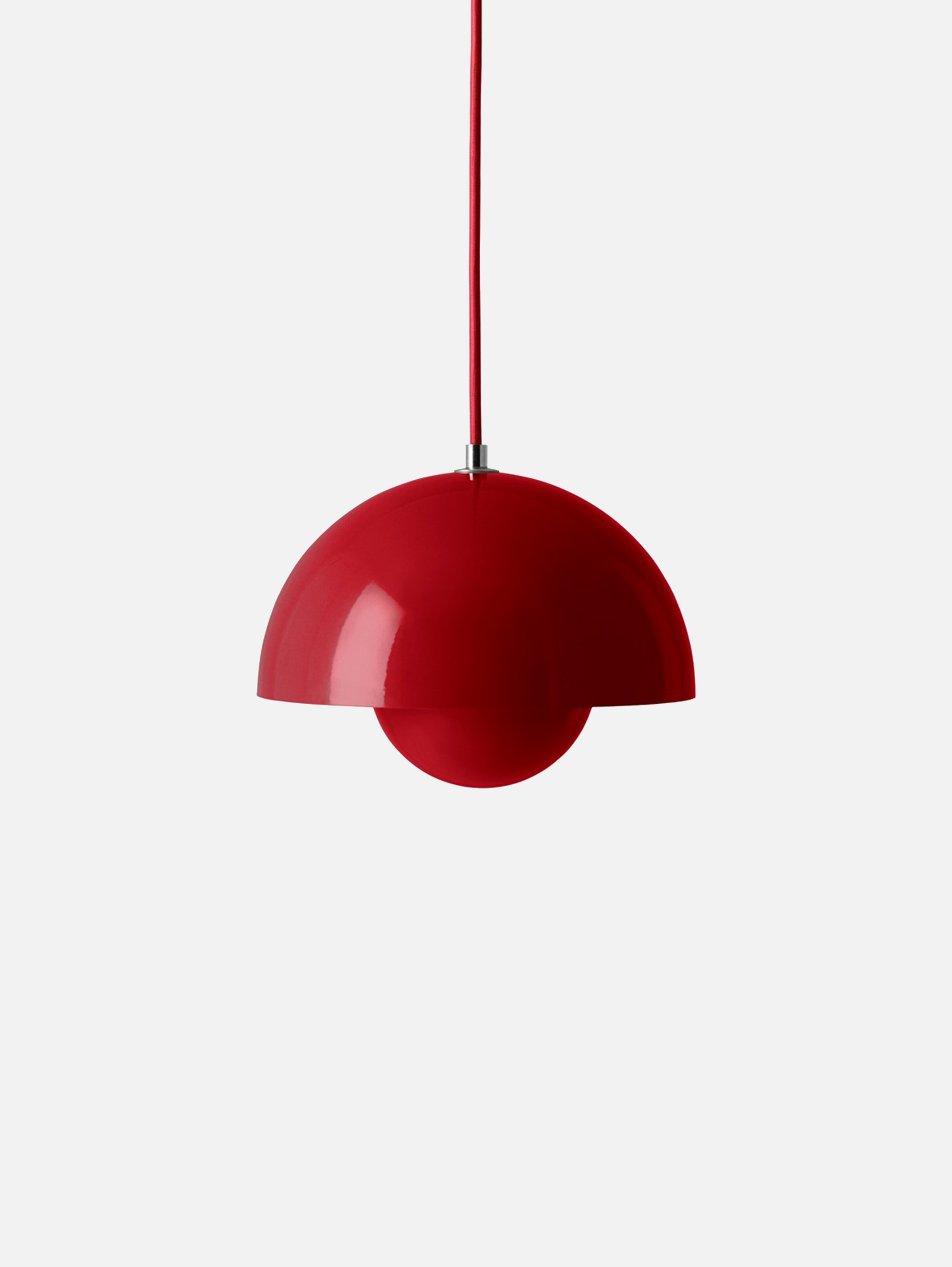 Flowerpot Hängeleuchte VP1 Vermilion Red Flowerpot Hängeleuchte VP1 Vermilion Red