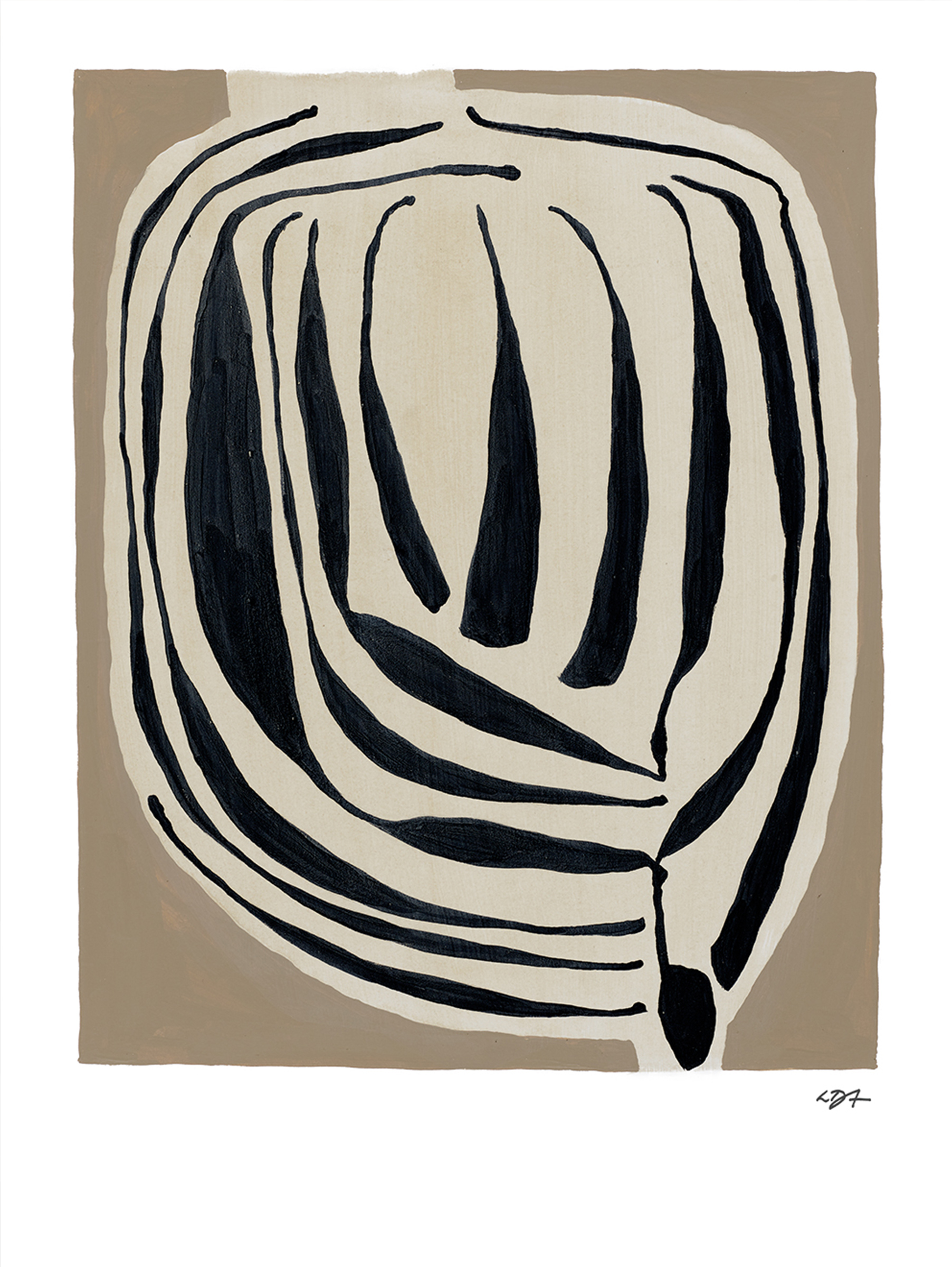 Leise Dich Abrahamsen Layered 30x40 Leise Dich Abrahamsen Layered 30x40