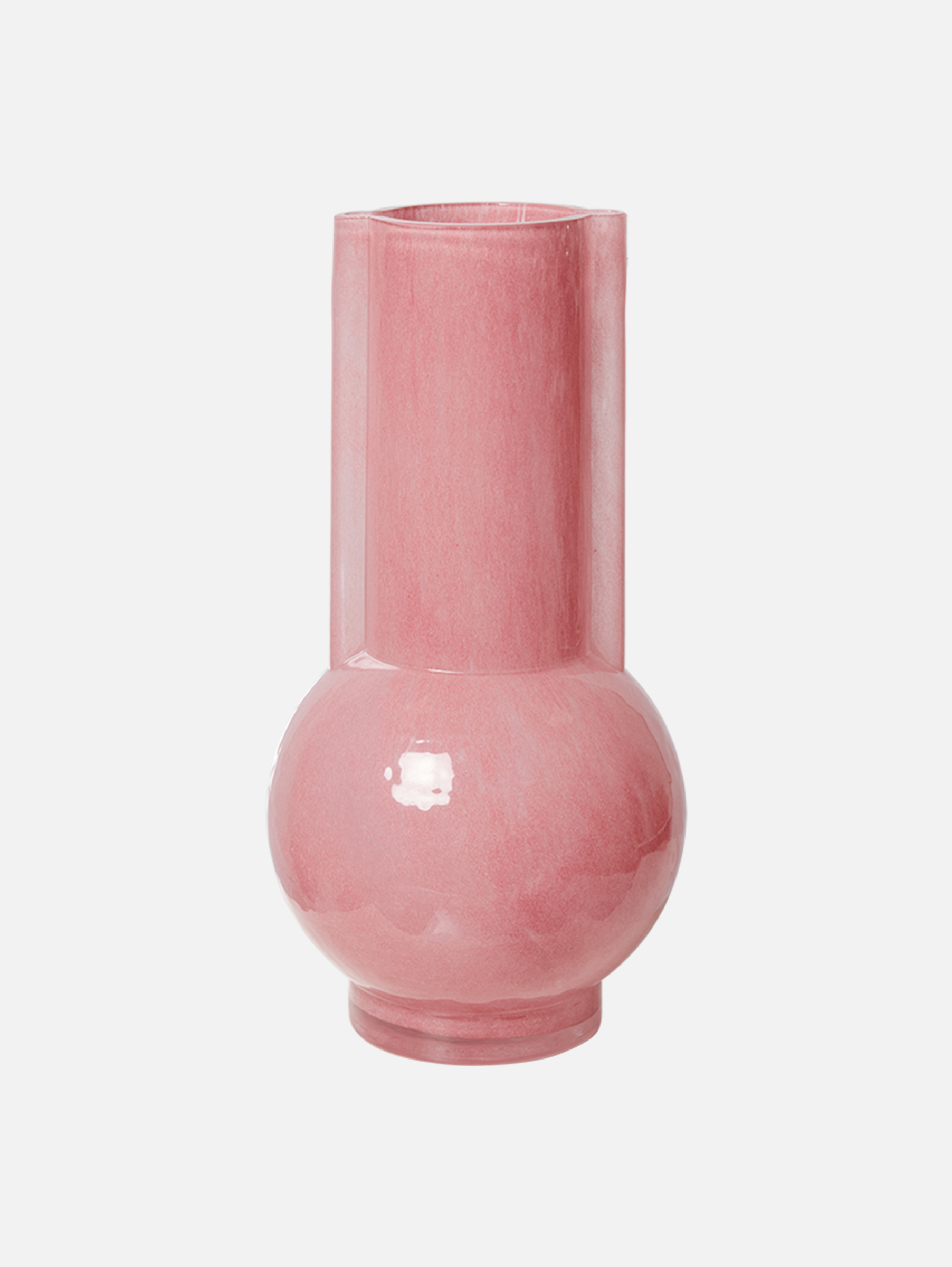 Glass Vase - Flamingo pink Glass Vase - Flamingo pink
