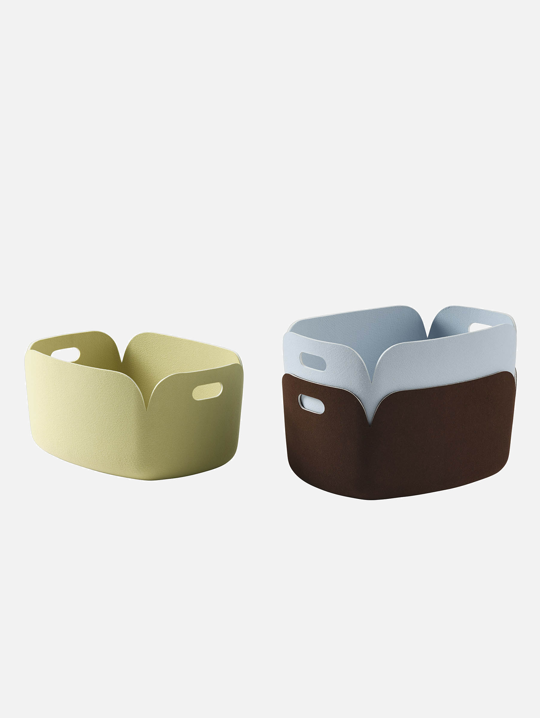 Restore Aufbewahrungskorb - Beige-Grün Restore Aufbewahrungskorb - Beige-Grün