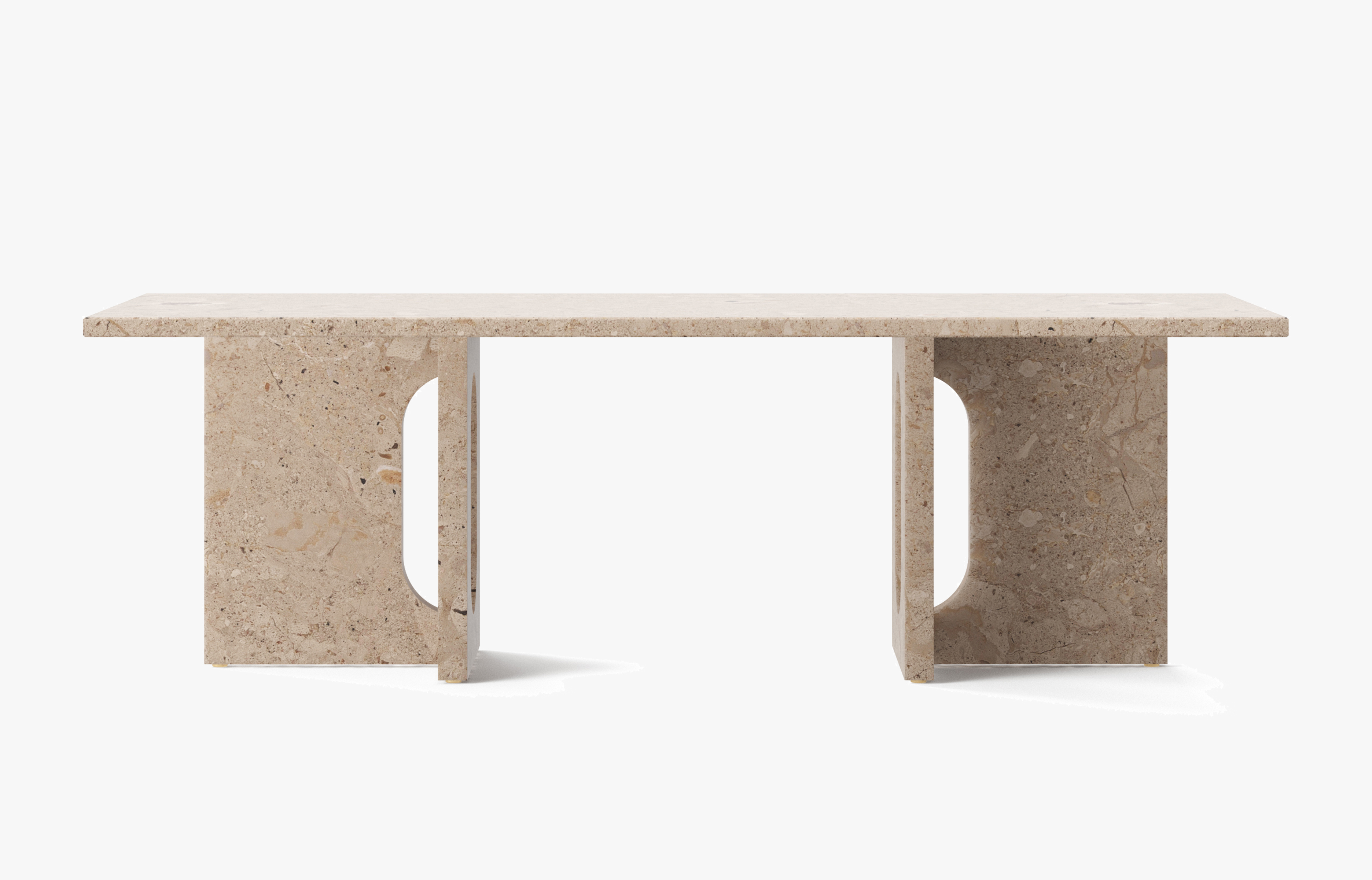 Androgyne Couchtisch 120x45 cm - Kunis Breccia