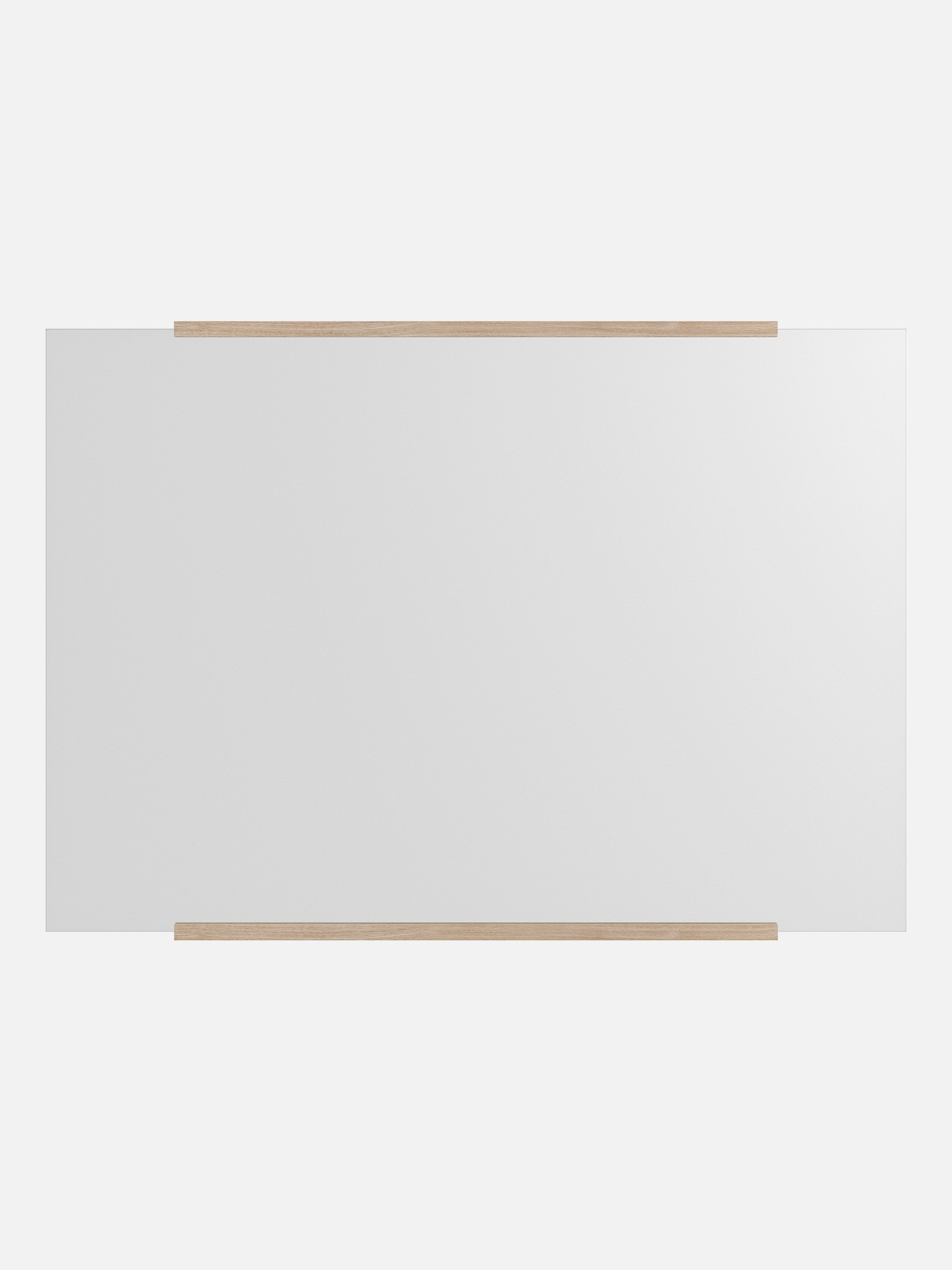Rechteckiger Wandspiegel 70x100 cm - Eiche Rechteckiger Wandspiegel 70x100 cm - Eiche