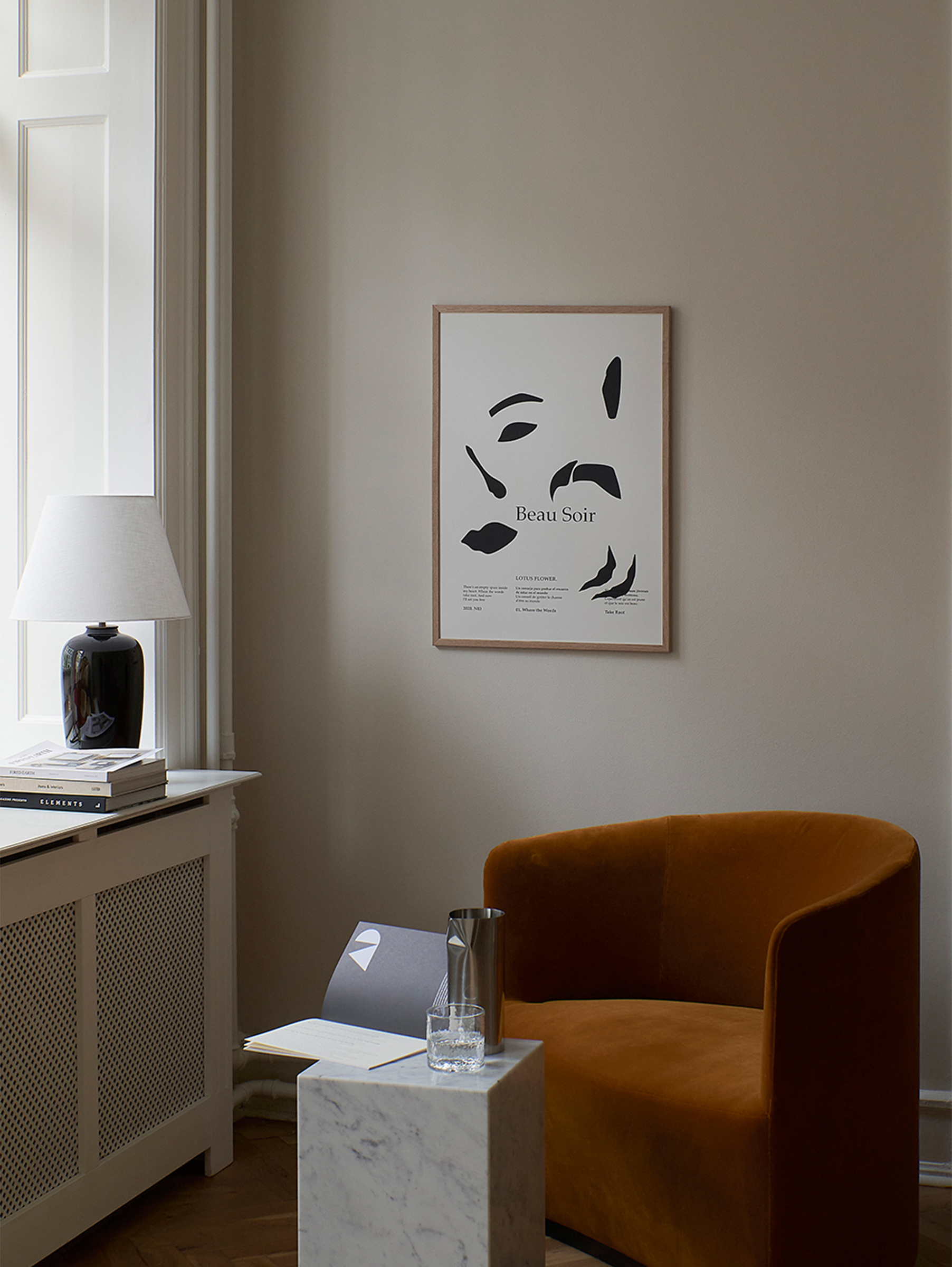 The Poster Club Lucrecia Rey Caro Beau Soir 50x70 The Poster Club Lucrecia Rey Caro Beau Soir 50x70