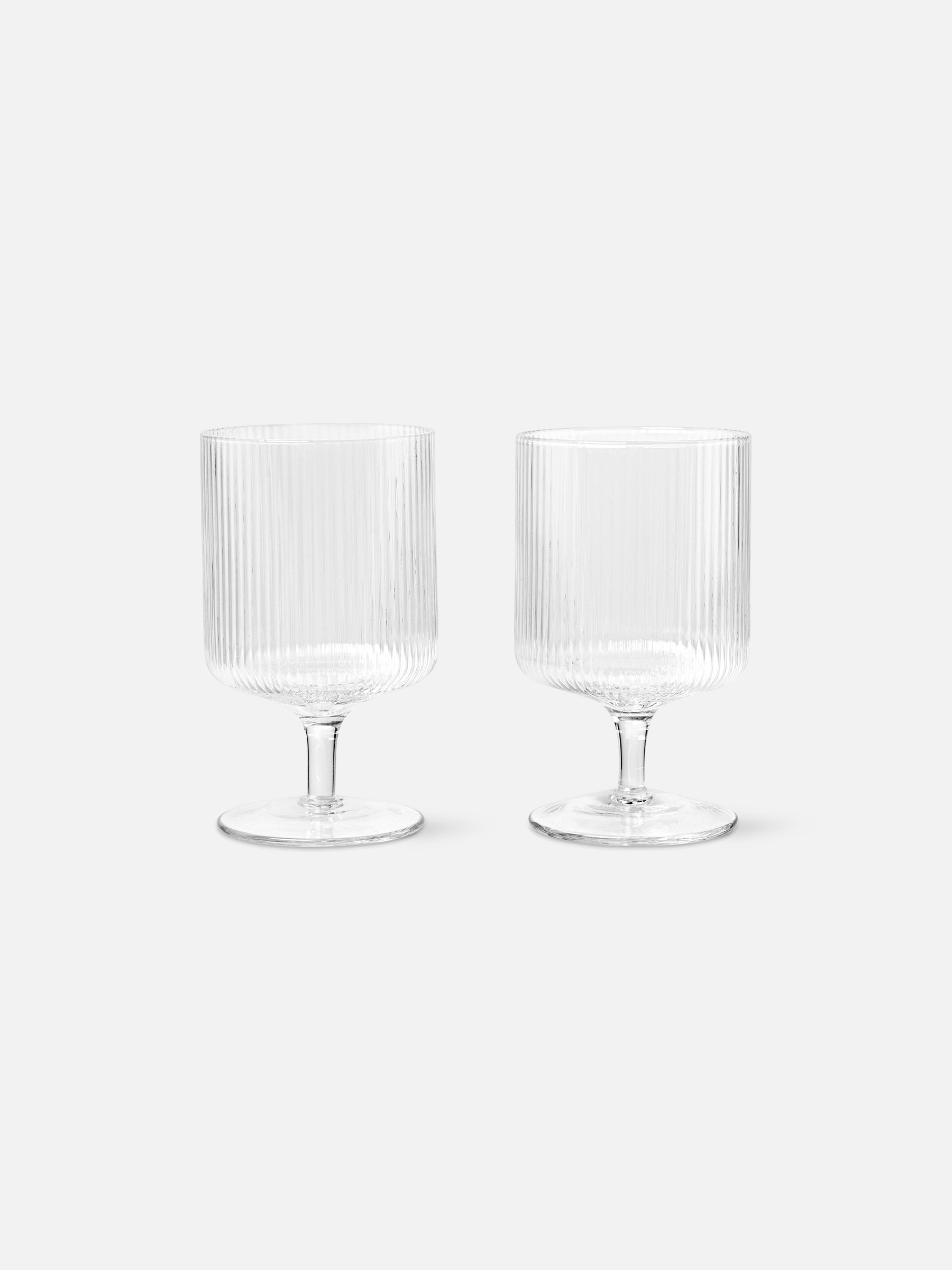 2er Set Ripple Weingläser klar 2er Set Ripple Weingläser klar