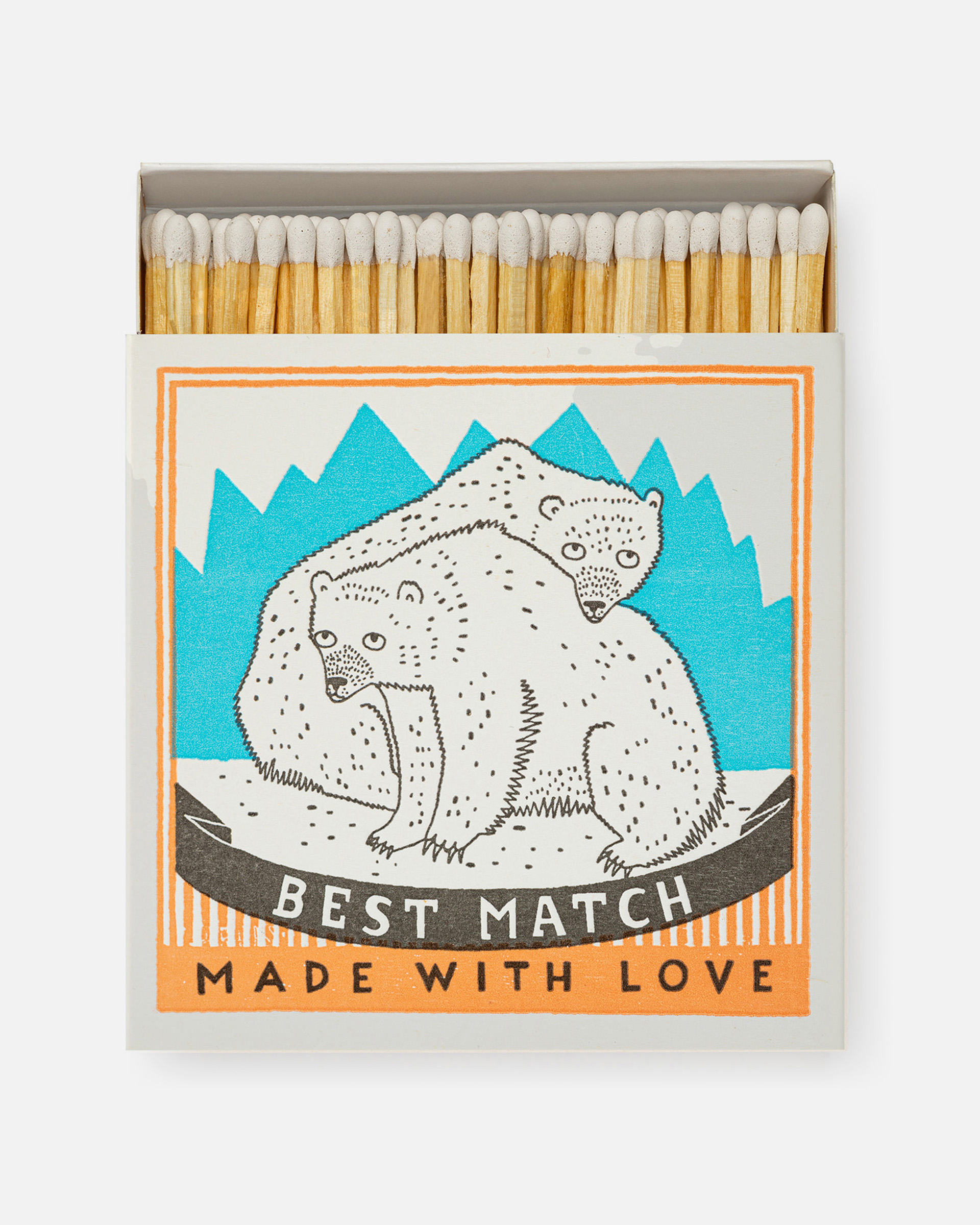 Polar Bears Matchbox Streichhölzer