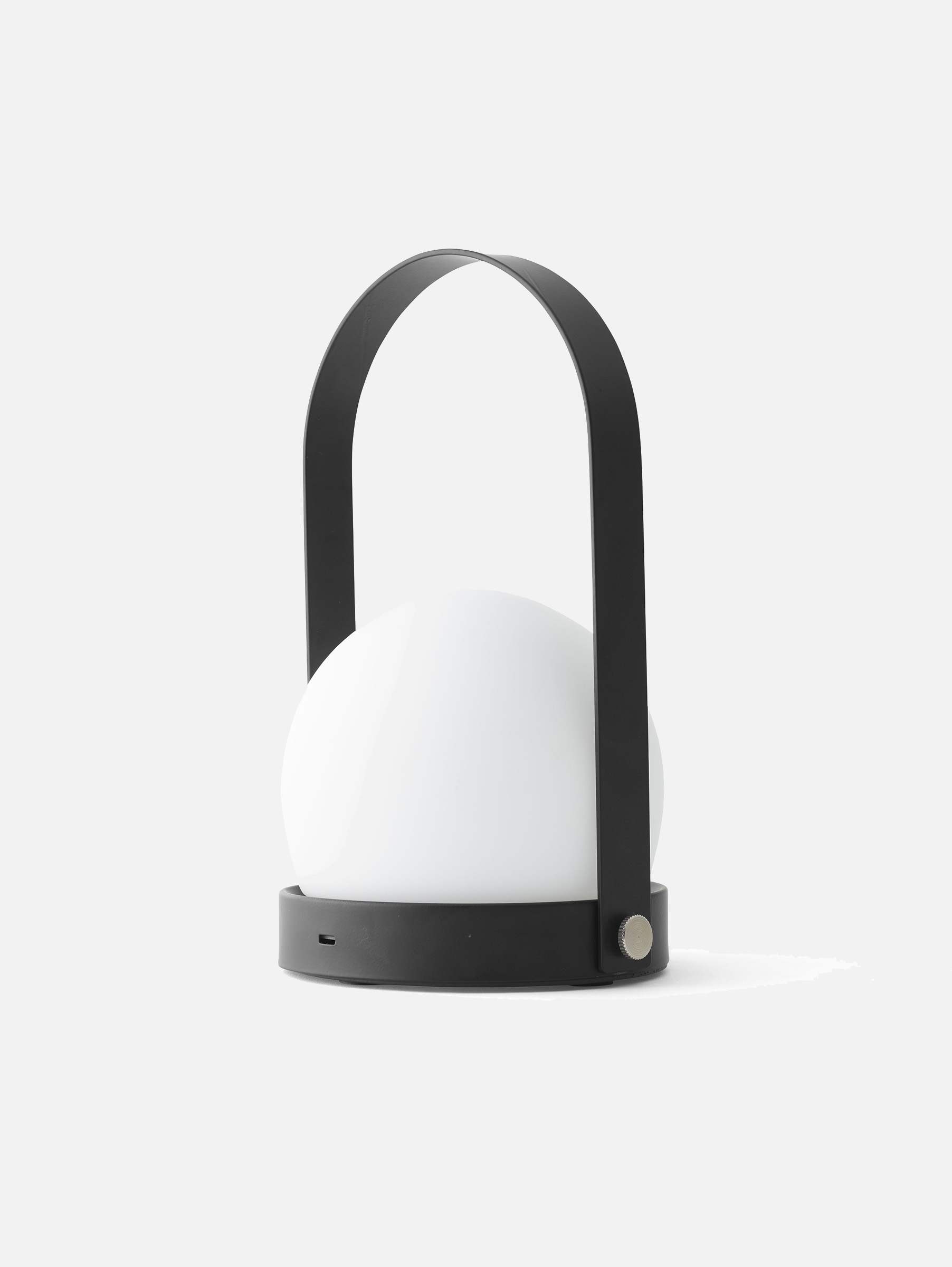 Carrie Tragbare Akku Tischleuchte - Schwarz