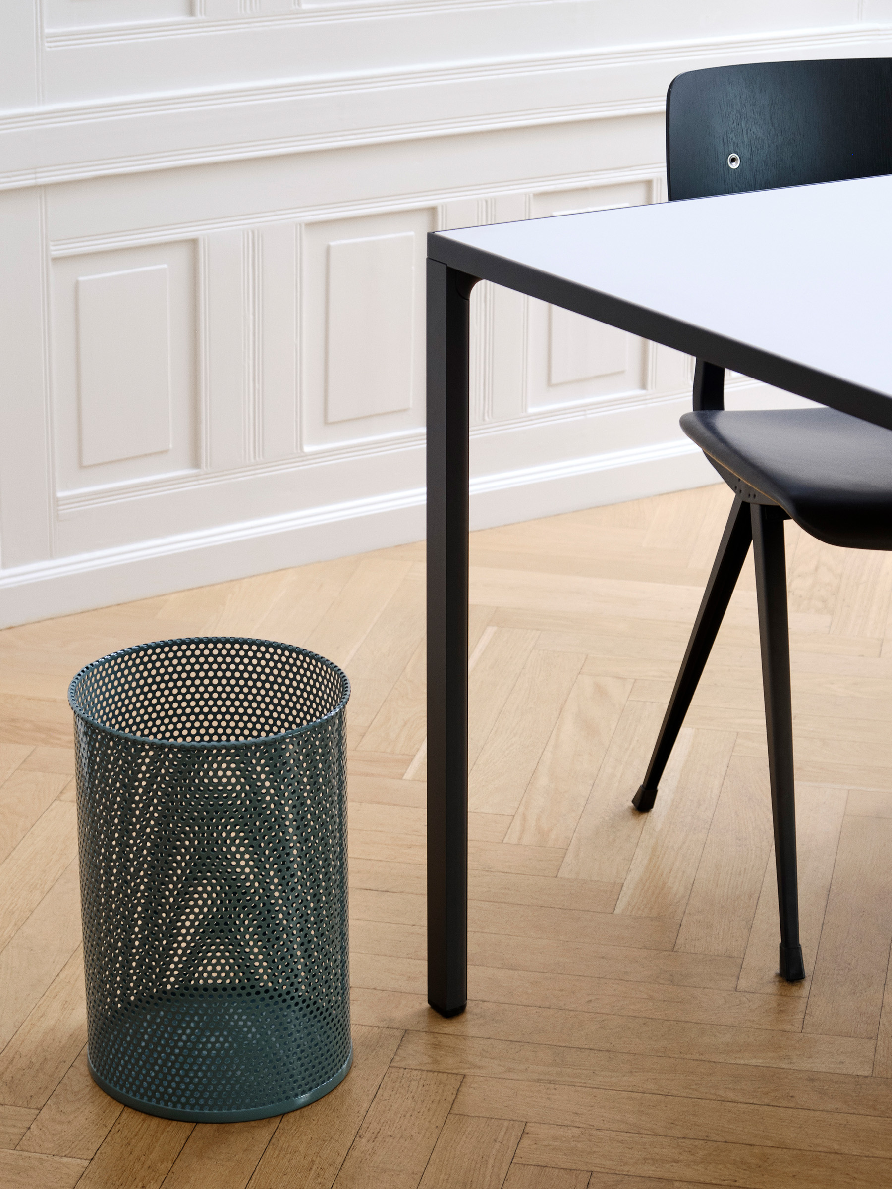 Perforated Bin Medium - Sage green Perforated Bin Medium - Sage green
