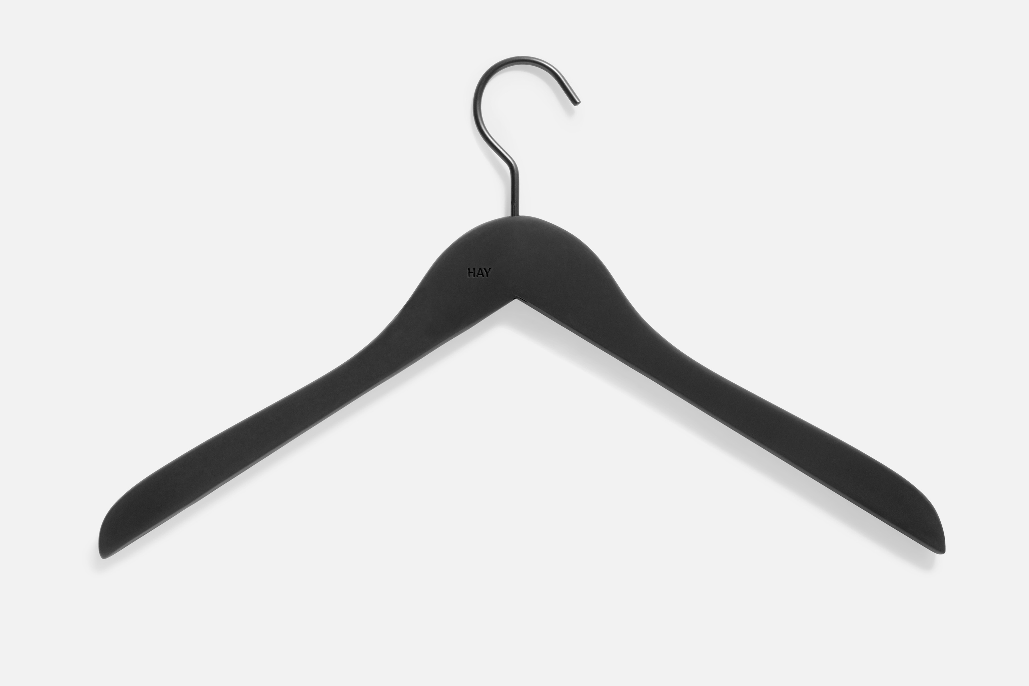 Soft 4er Set Kleiderbügel Slim Schwarz Soft 4er Set Kleiderbügel Slim Schwarz