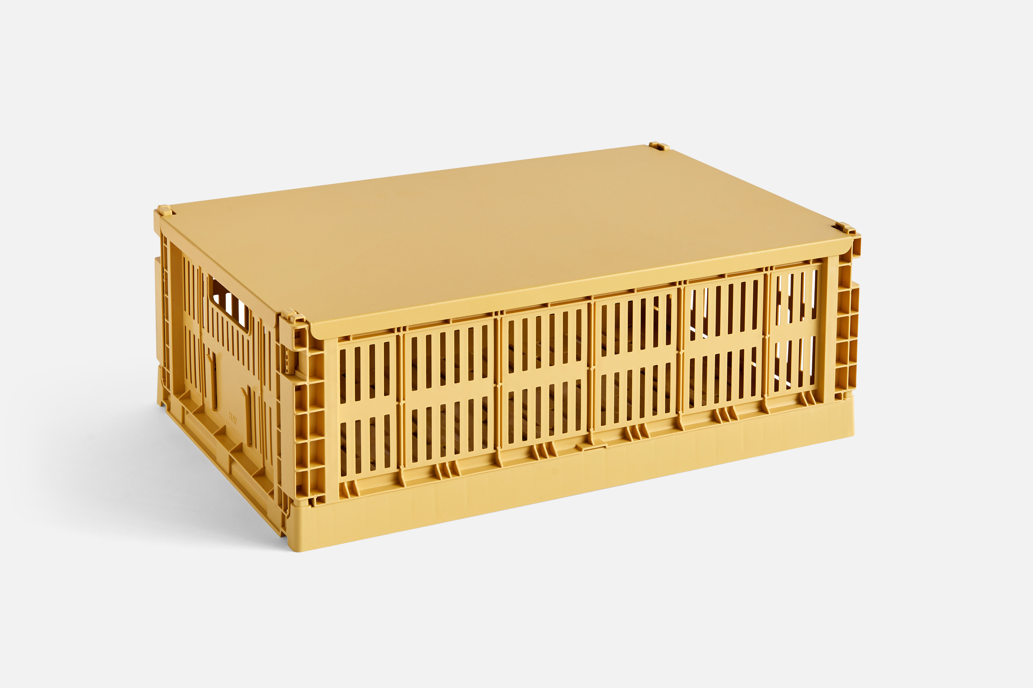 Deckel für Crate Box Large - Golden yellow Deckel für Crate Box Large - Golden yellow