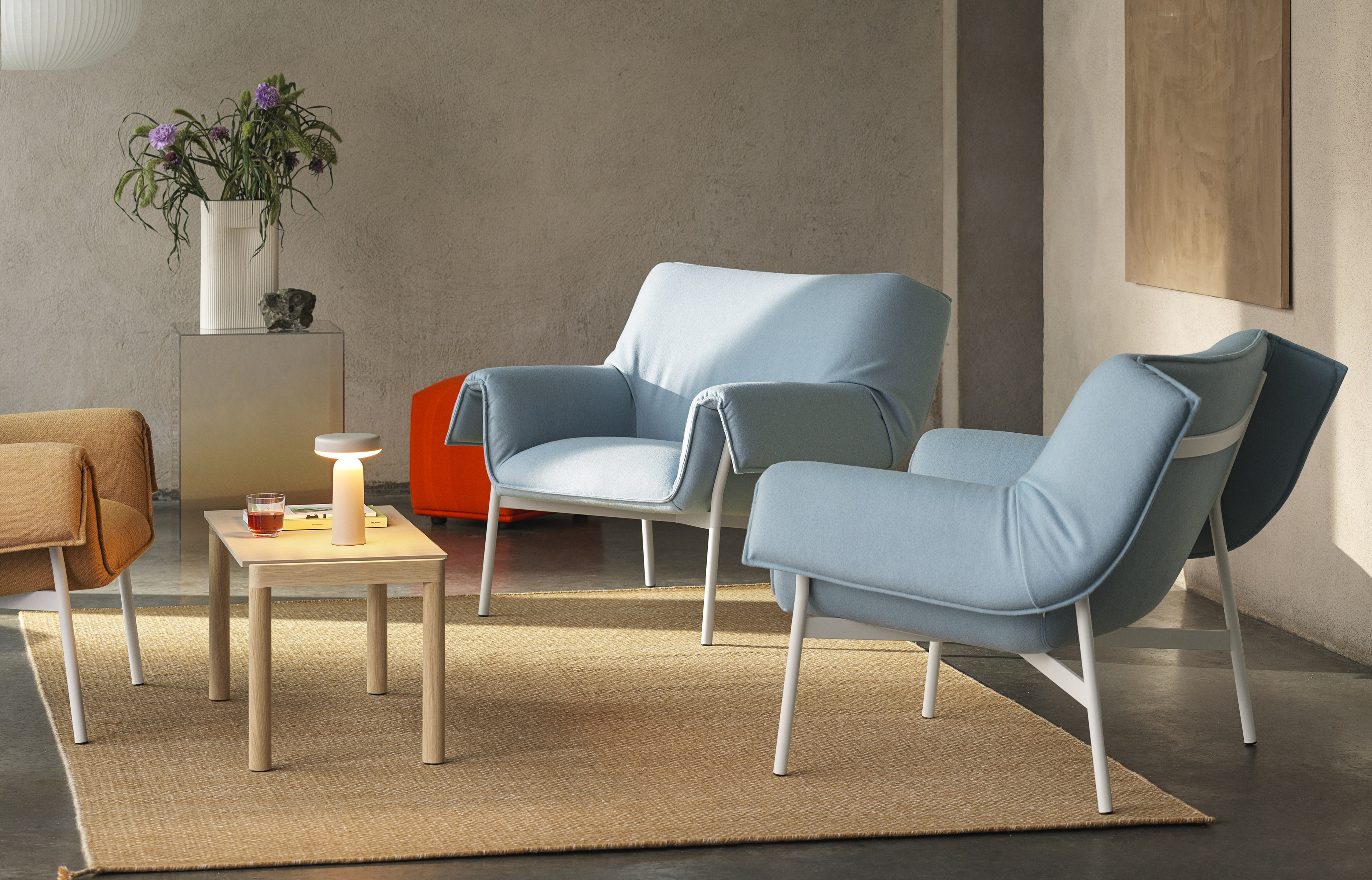 Wrap Lounge Sessel - Hero 152, Gestell Grau Wrap Lounge Sessel - Hero 152, Gestell Grau
