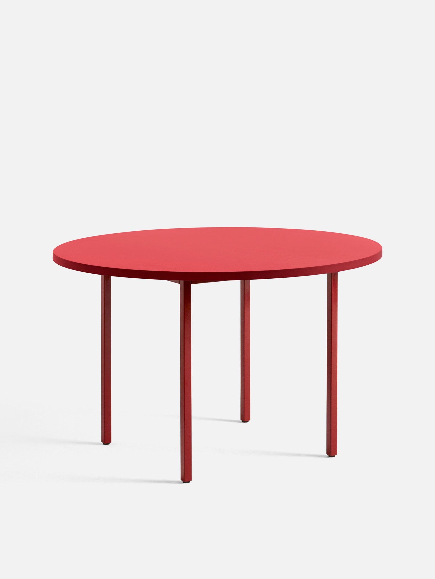 Two-Colour Tisch ø120 cm Maroon rot / Rot Two-Colour Tisch ø120 cm Maroon rot / Rot