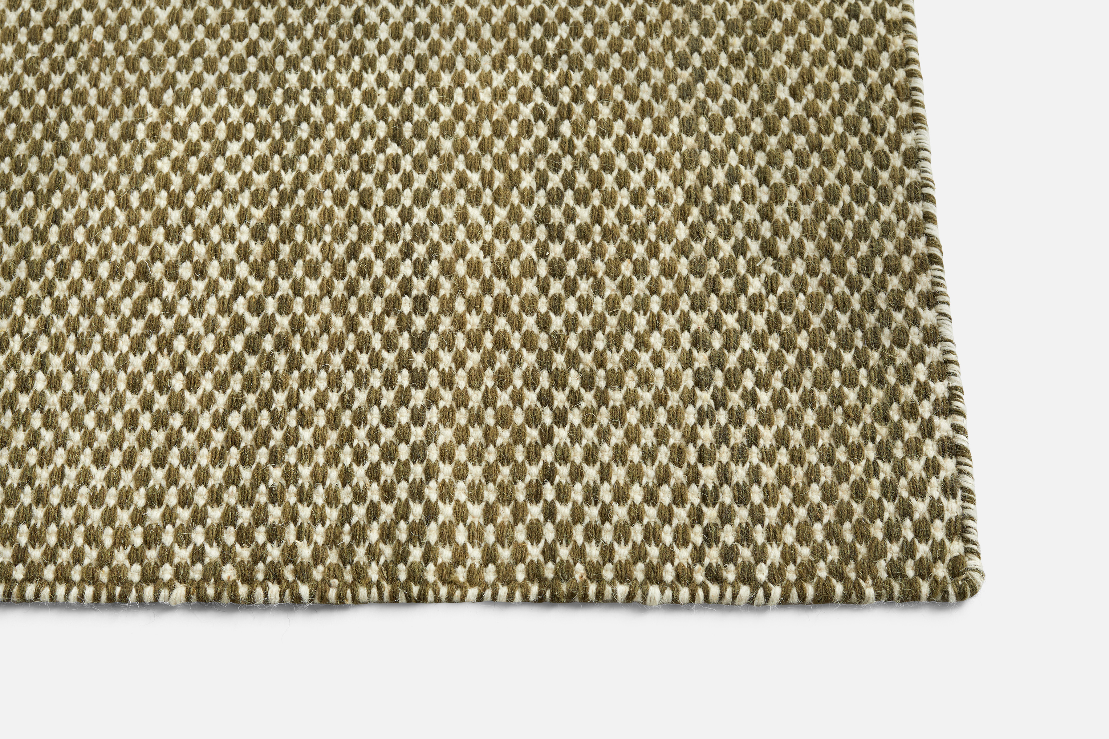 Moiré Kelim Teppich 170x240 Olivgrün Moiré Kelim Teppich 170x240 Olivgrün