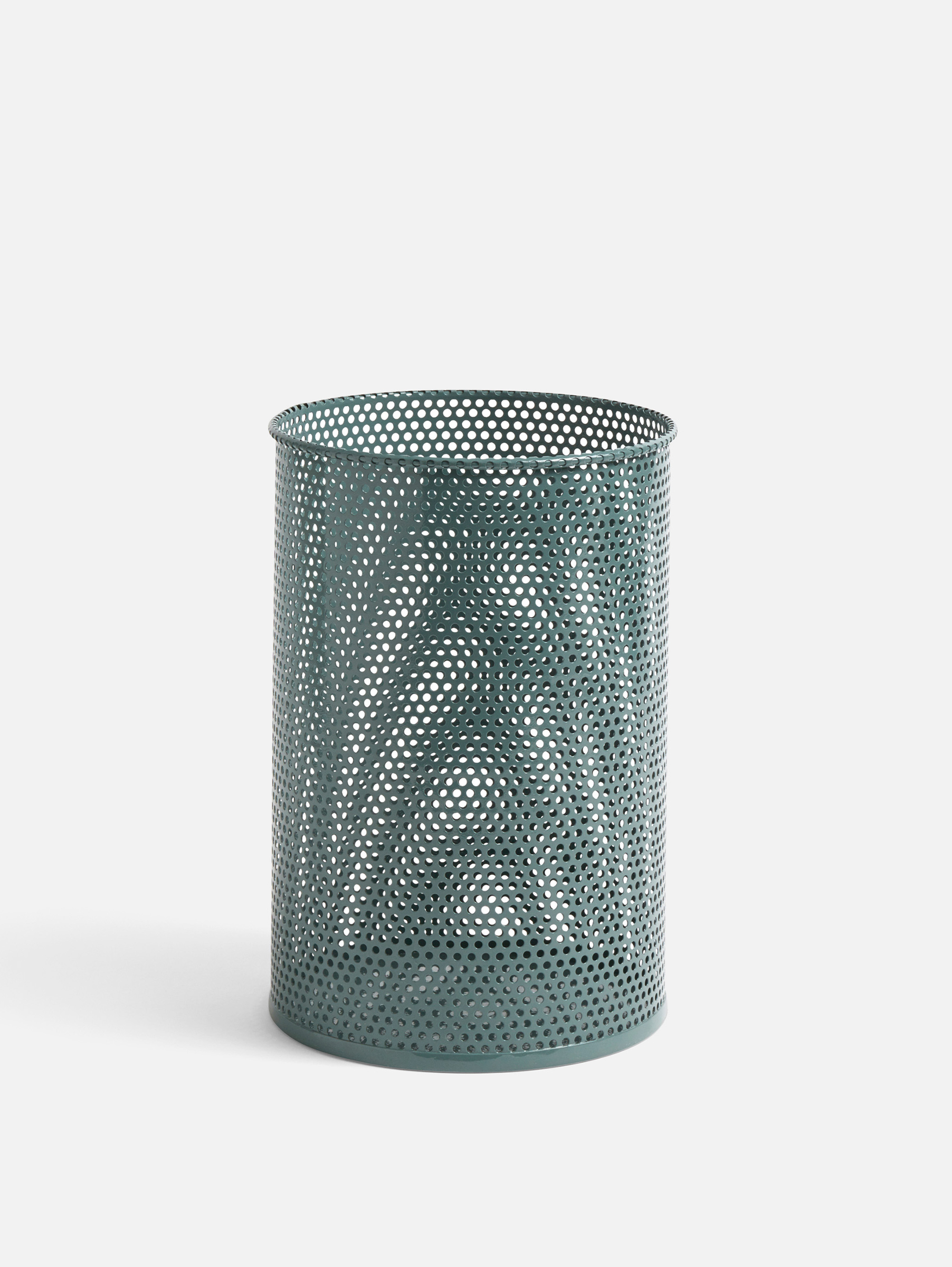 Perforated Bin Medium - Sage green Perforated Bin Medium - Sage green