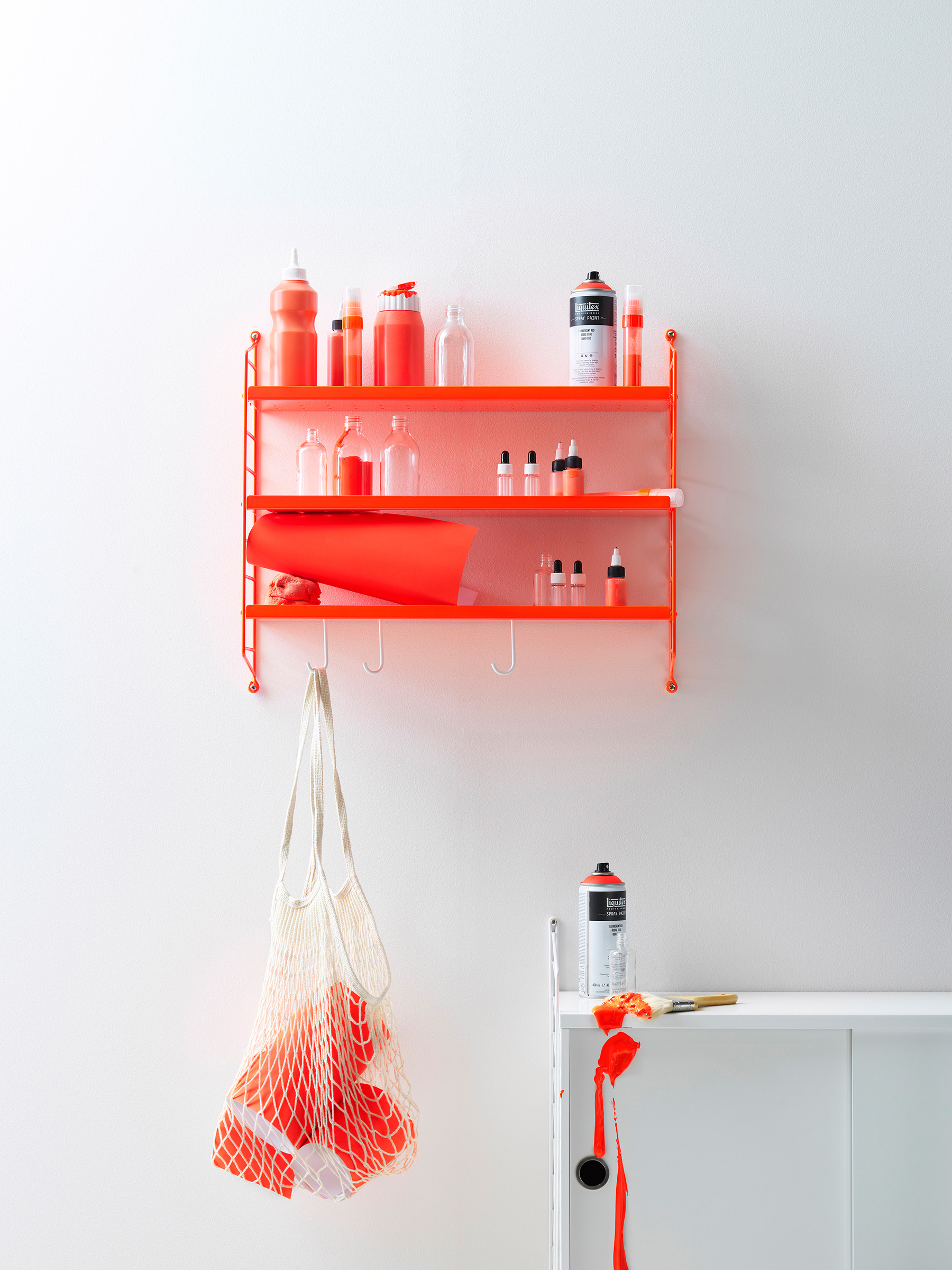 Pocket Regal Metall 60x50 cm - Neon/Neon Pocket Regal Metall 60x50 cm - Neon/Neon